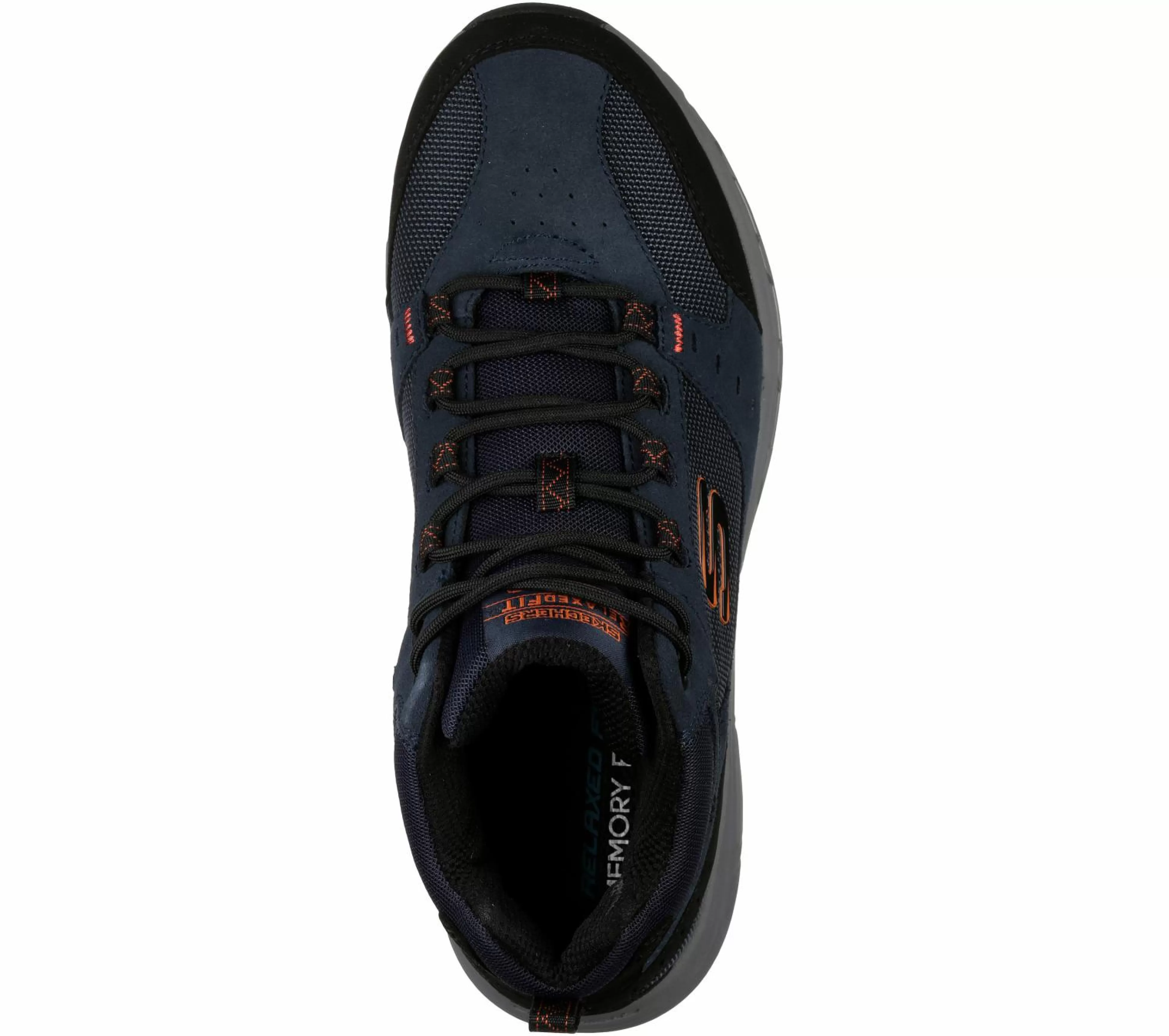 SKECHERS Veterschoenen^Relaxed Fit: Oak Canyon - Ironhide MARINE / ORANJE