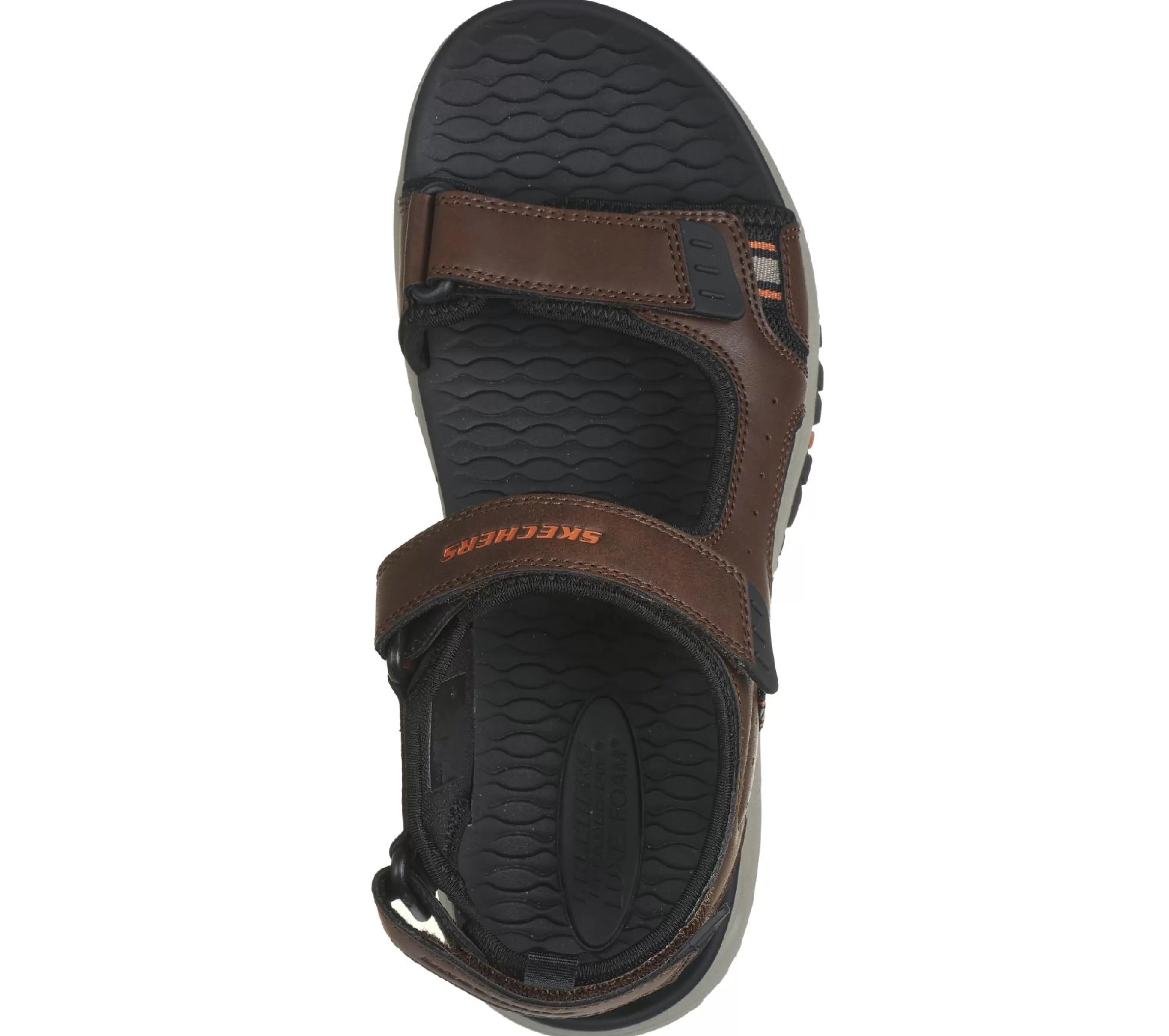 SKECHERS Sandalen^Relaxed Fit: Prewitt - Rigdon BRUIN / ZWART