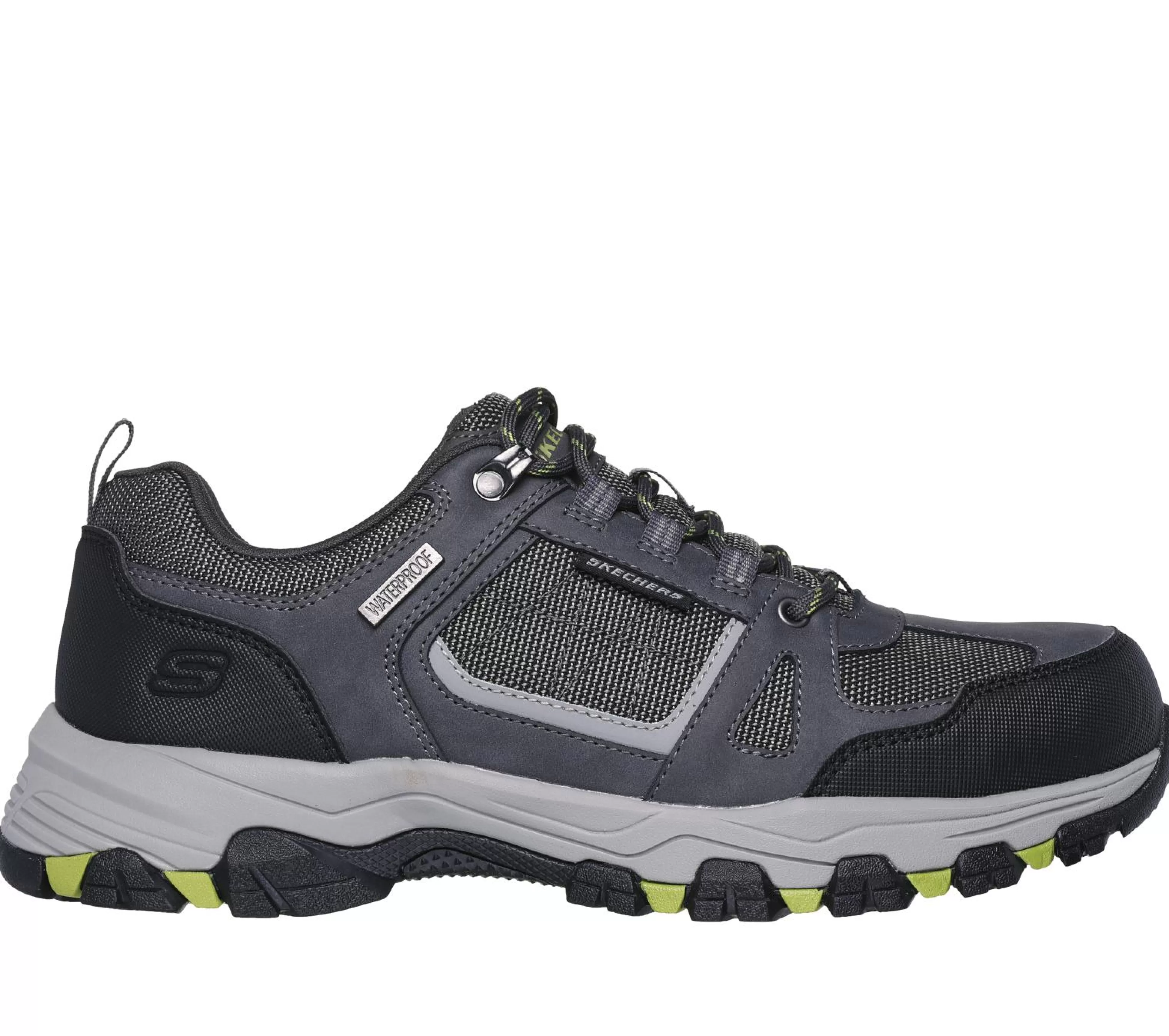 SKECHERS Veterschoenen | Sportieve Sneakers^Relaxed Fit: Selmen - Forel GRIJS