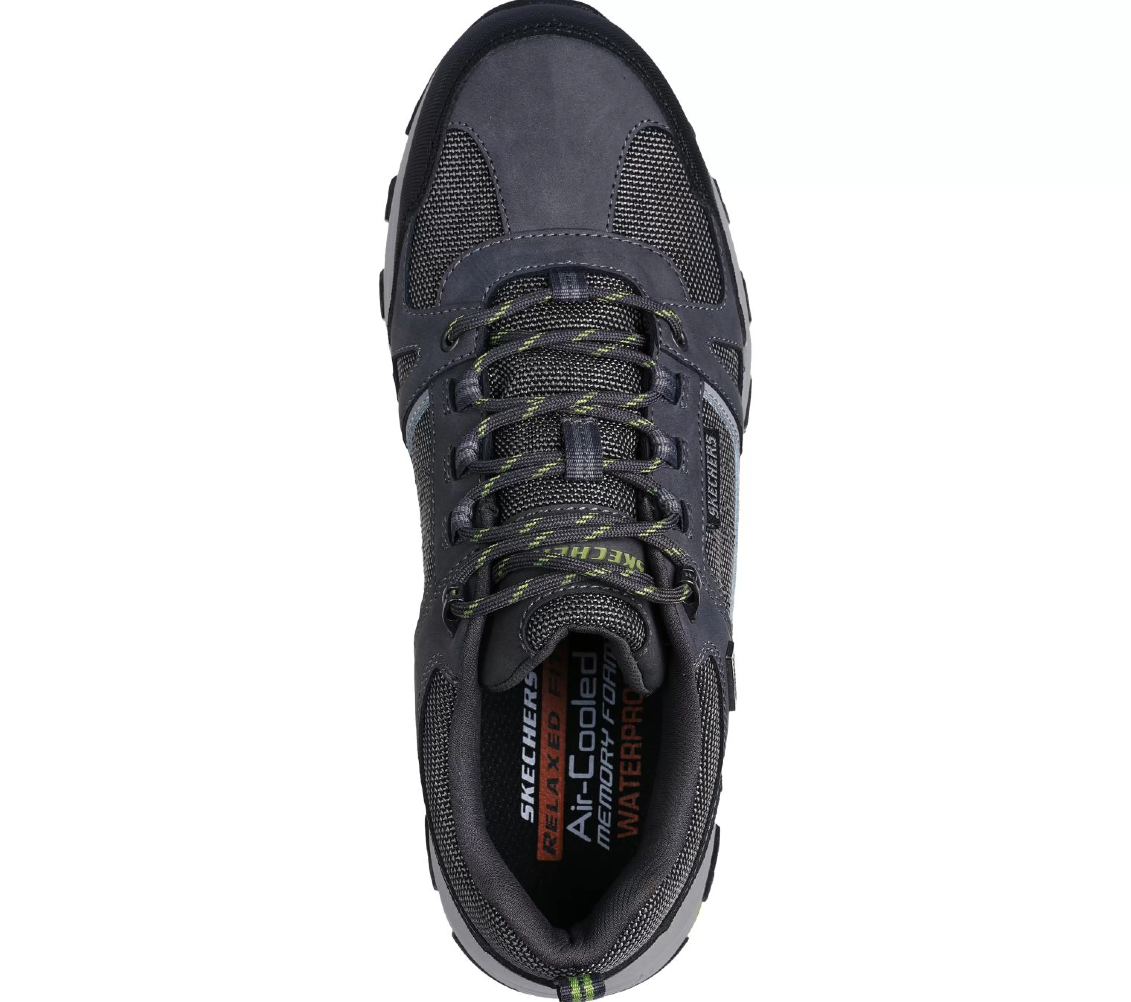 SKECHERS Veterschoenen | Sportieve Sneakers^Relaxed Fit: Selmen - Forel GRIJS