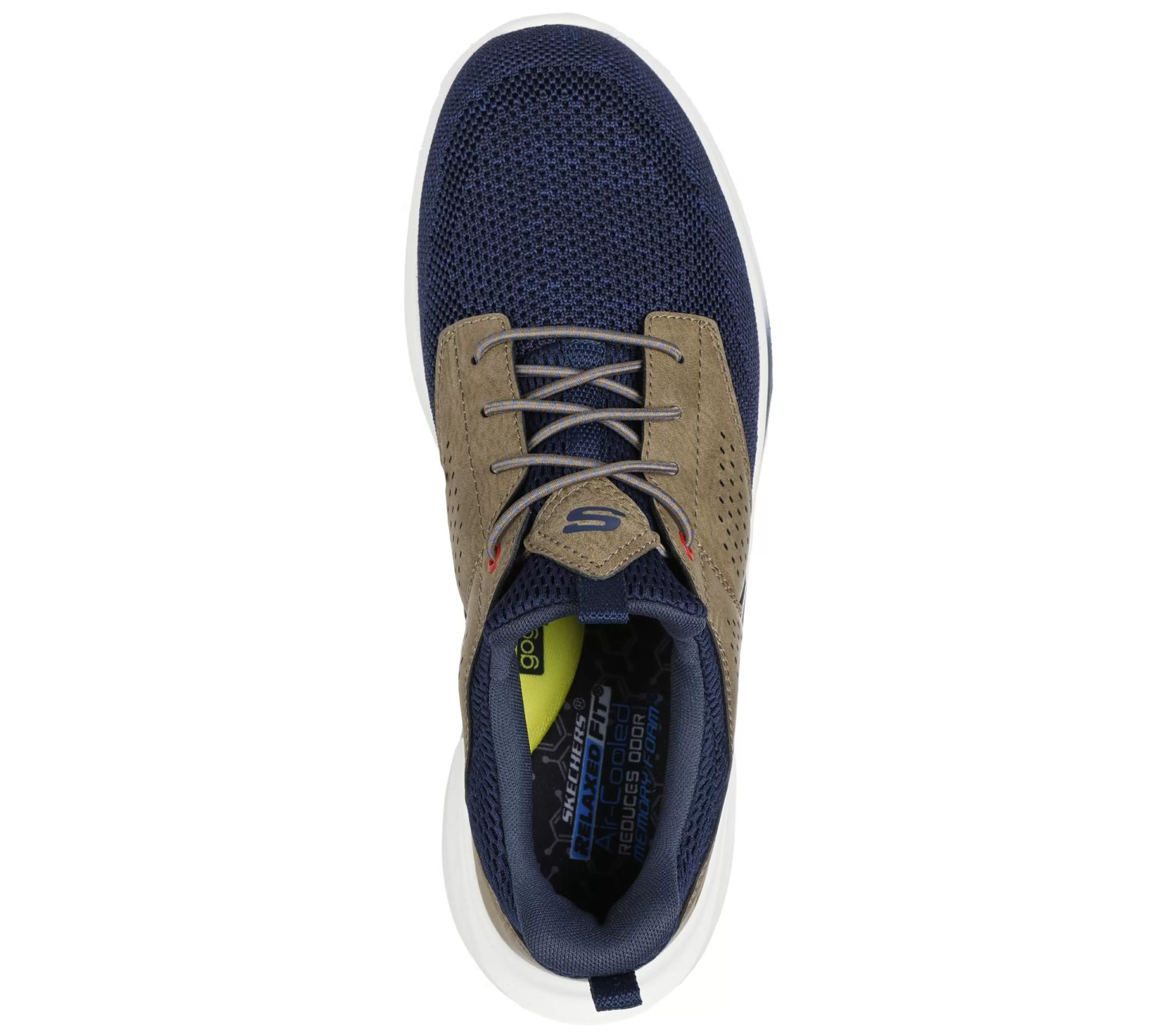 SKECHERS Instappers | Casual Sneakers^Relaxed Fit: Slade - Breyer MARINE / BRUINEN