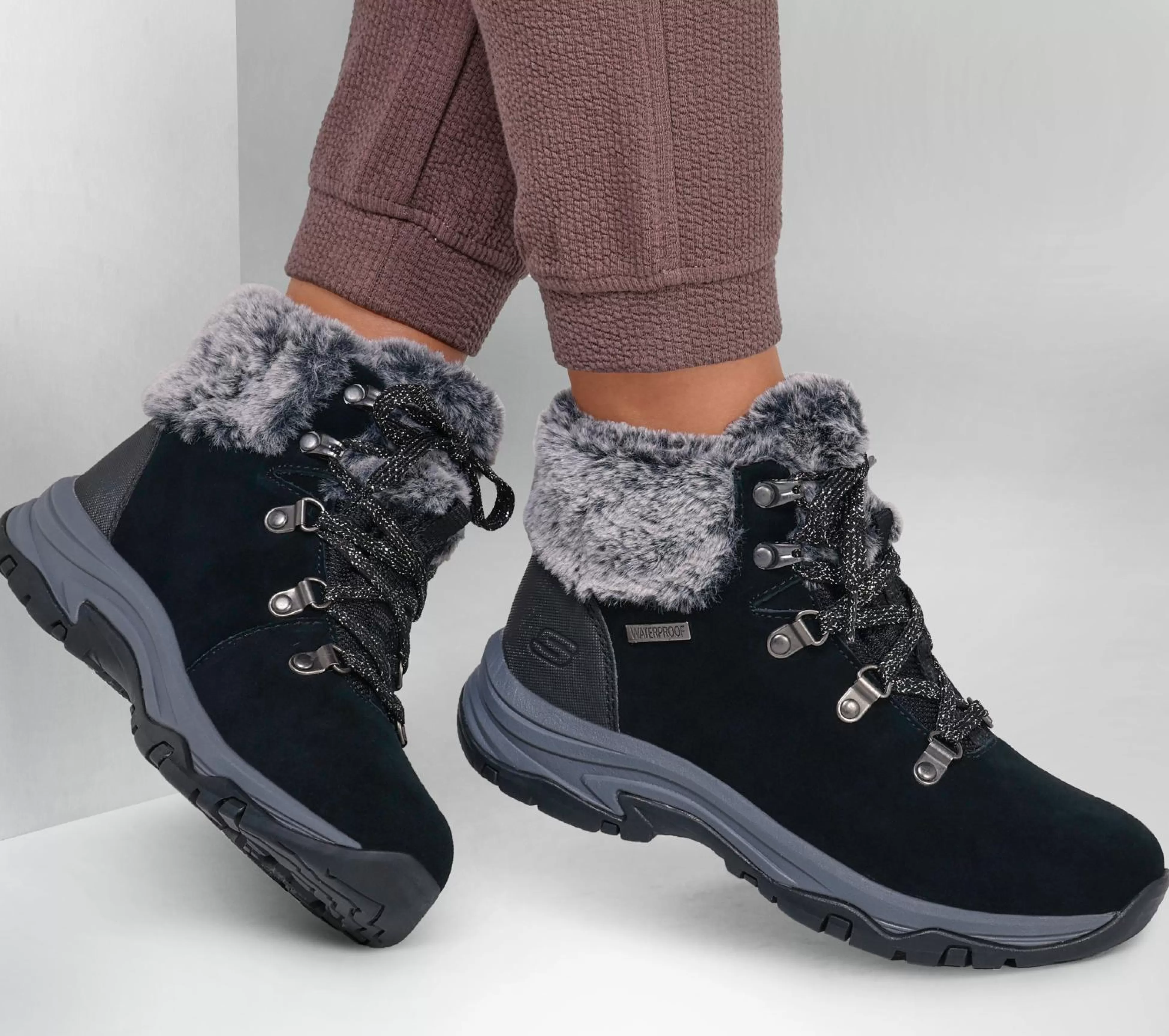 SKECHERS Boots^Relaxed Fit: Trego - Falls Finest ZWART