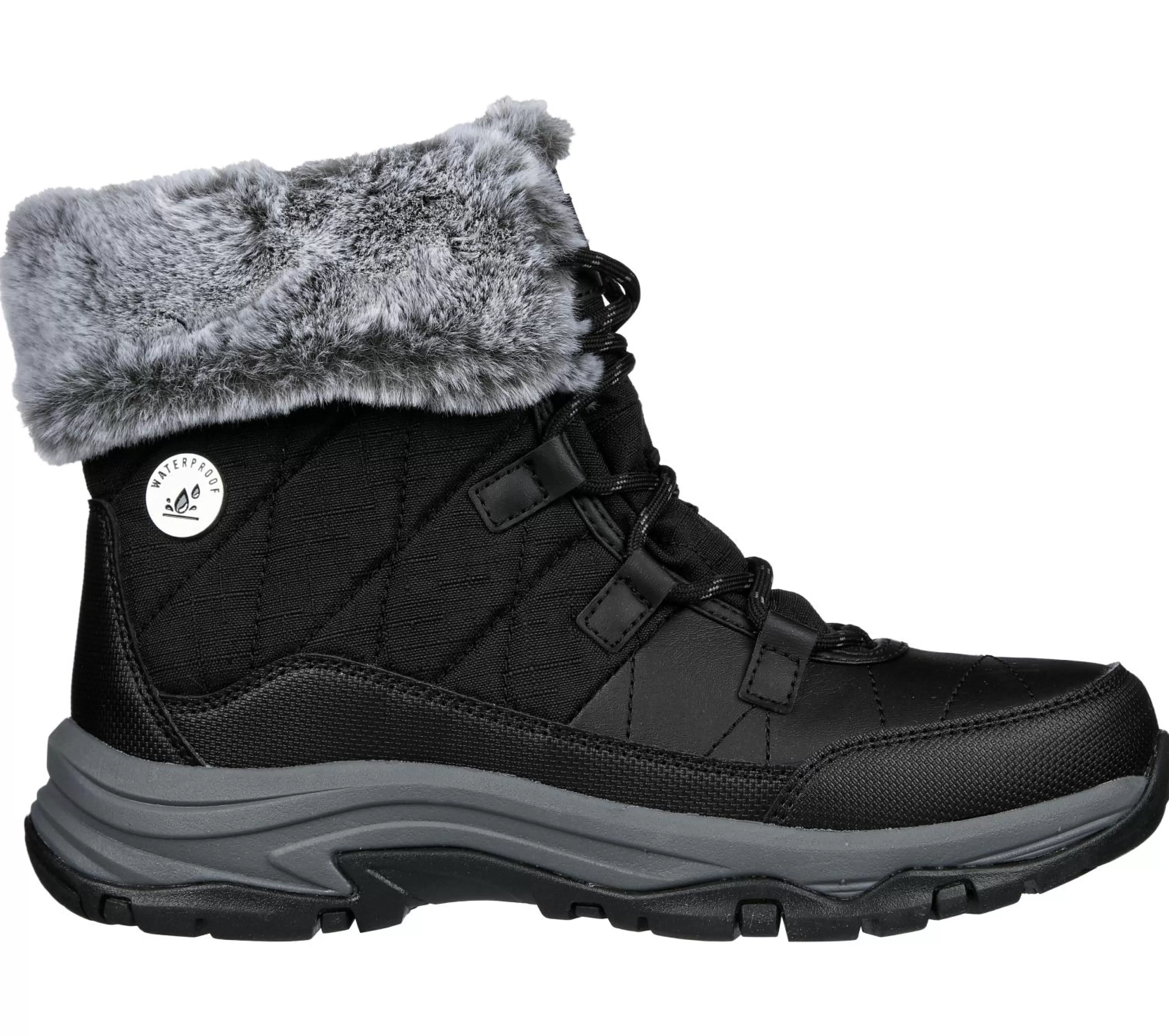 SKECHERS Boots^Relaxed Fit: Trego - Winter Feelings ZWART