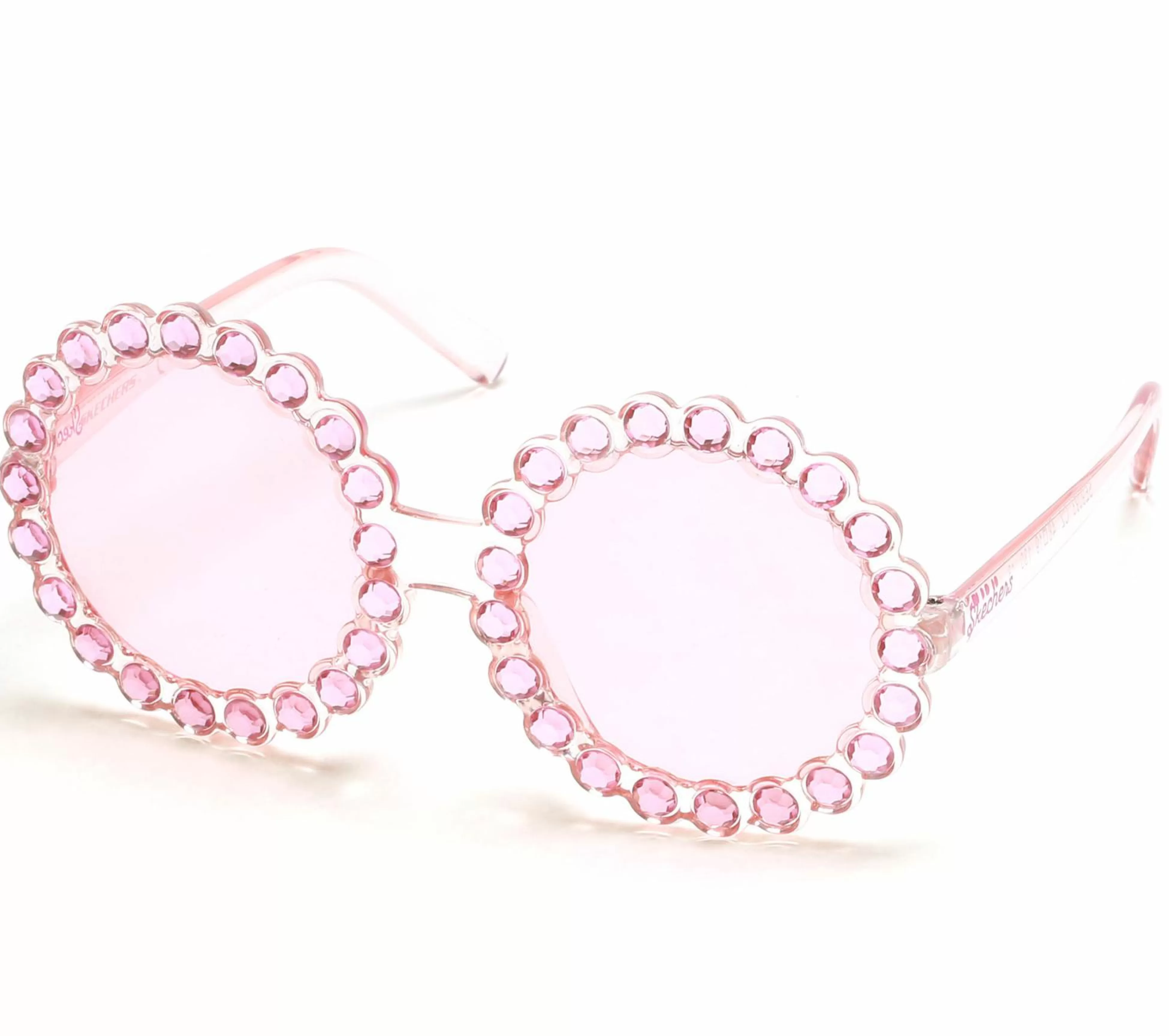 SKECHERS Zonnebrillen | Zonnebrillen^Round Rhinestone Sunglasses ROZE