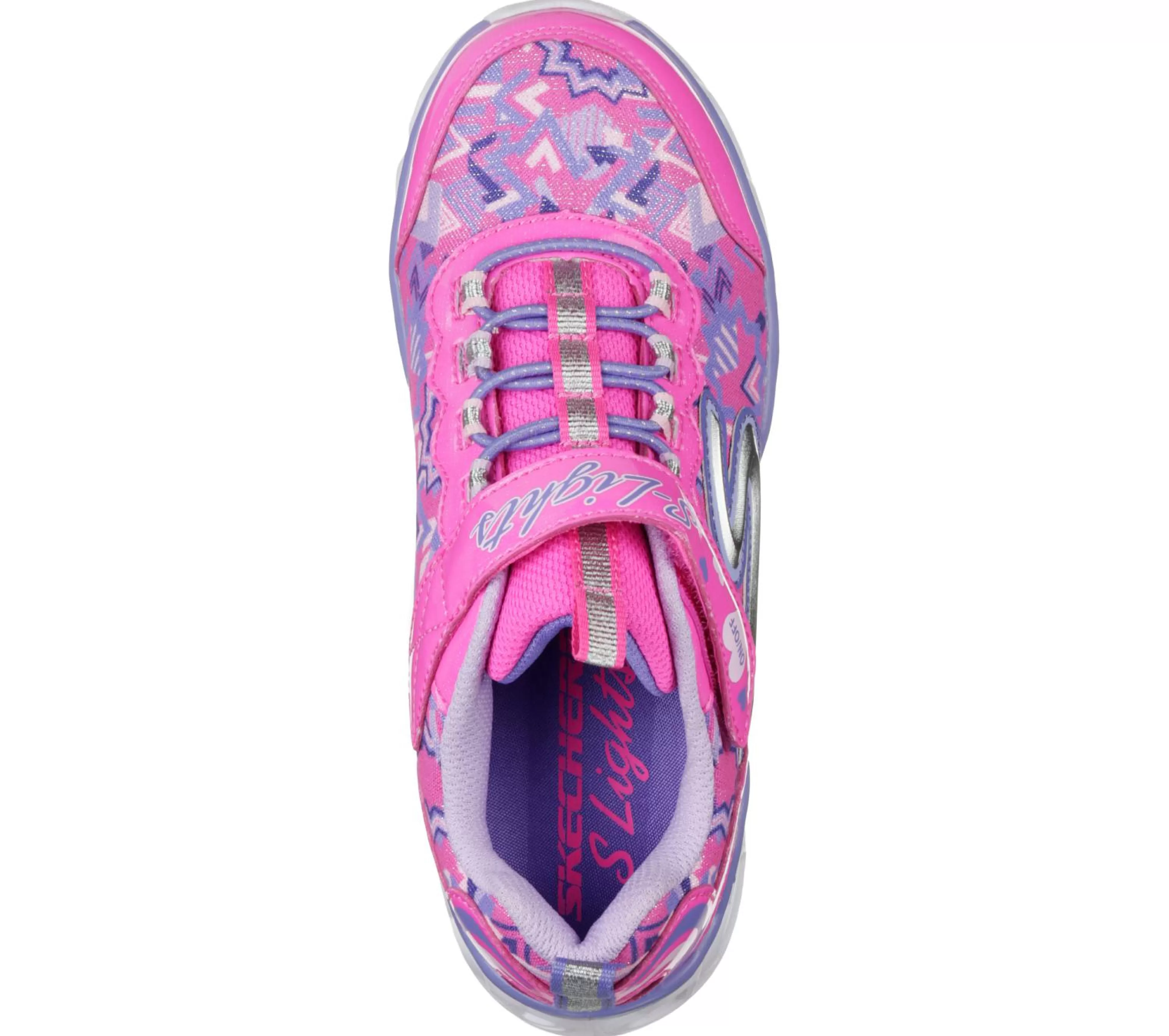 SKECHERS Sneakers^S Lights: Heart Lights NEON ROZE / MULTI