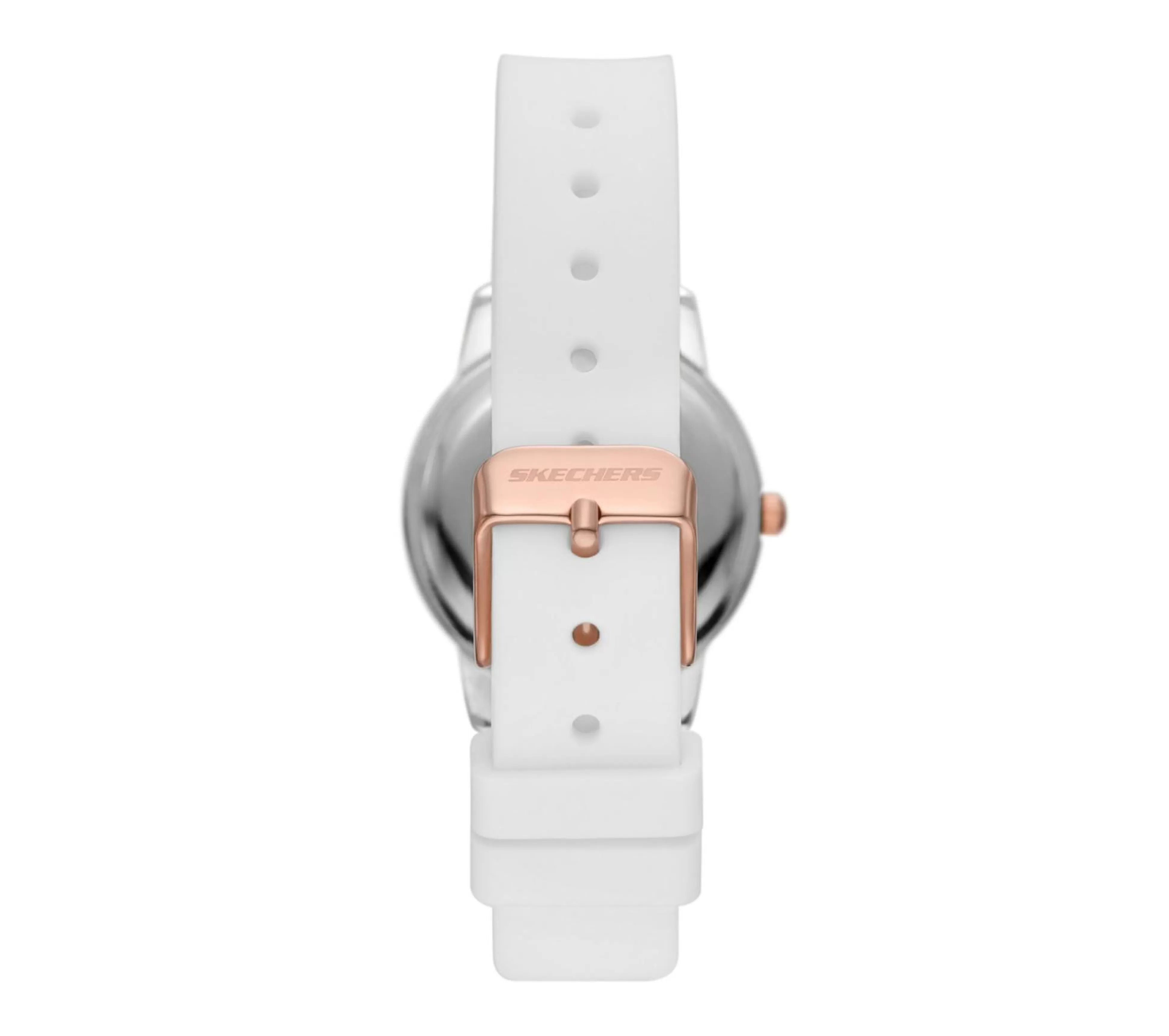 SKECHERS Horloges | Accessoires^Scalloped Bezel White Watch WIT