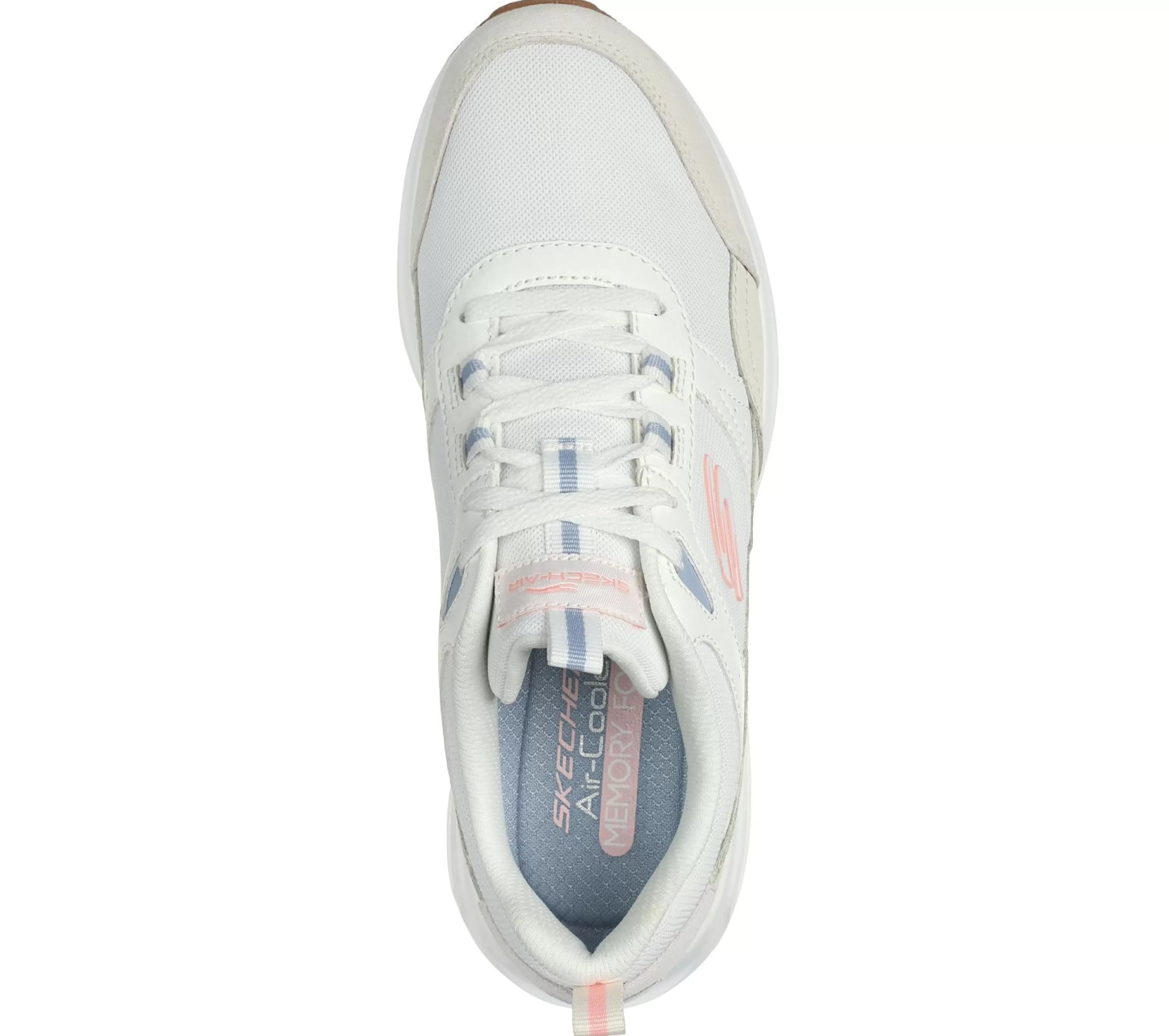 SKECHERS Veterschoenen | Sportieve Sneakers^Skech-Air Court - Retro Avenue GEBROKEN WIT