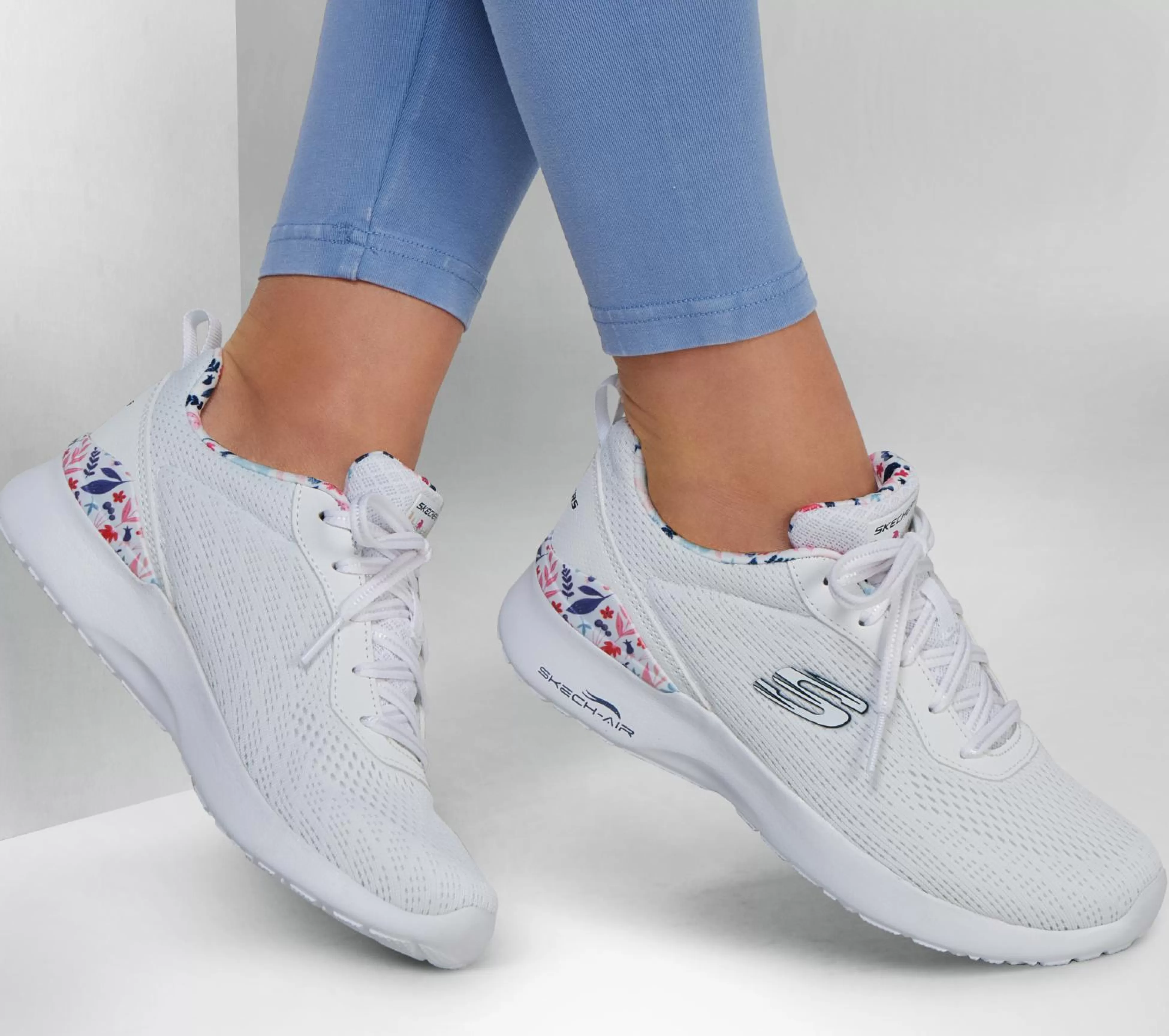 SKECHERS Veterschoenen | Casual Sneakers^Skech-Air Dynamight - Laid Out WIT / MULTI