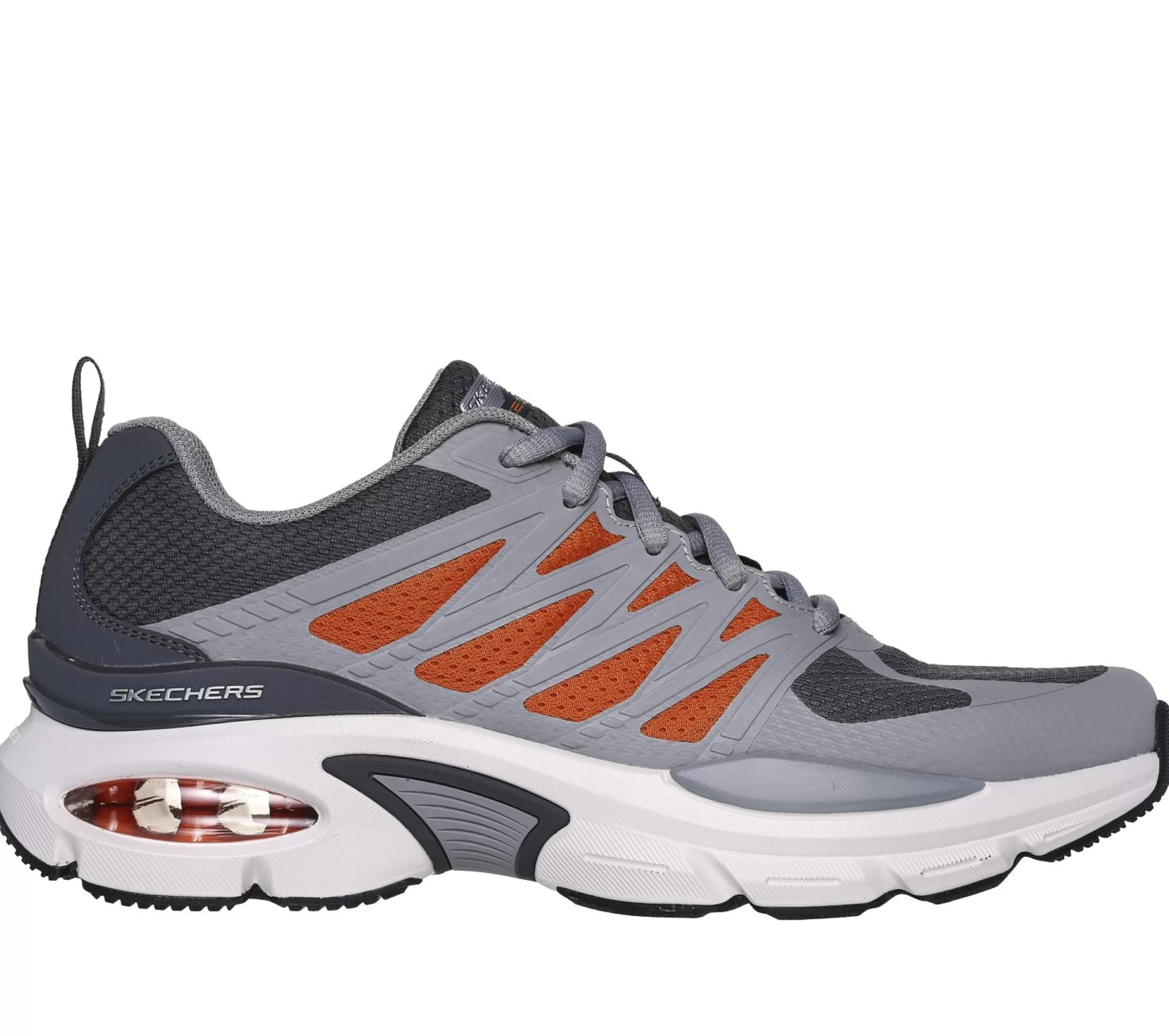 SKECHERS Veterschoenen | Sportieve Sneakers^Skech-Air Ventura - Revell GRIJS / ORANJE