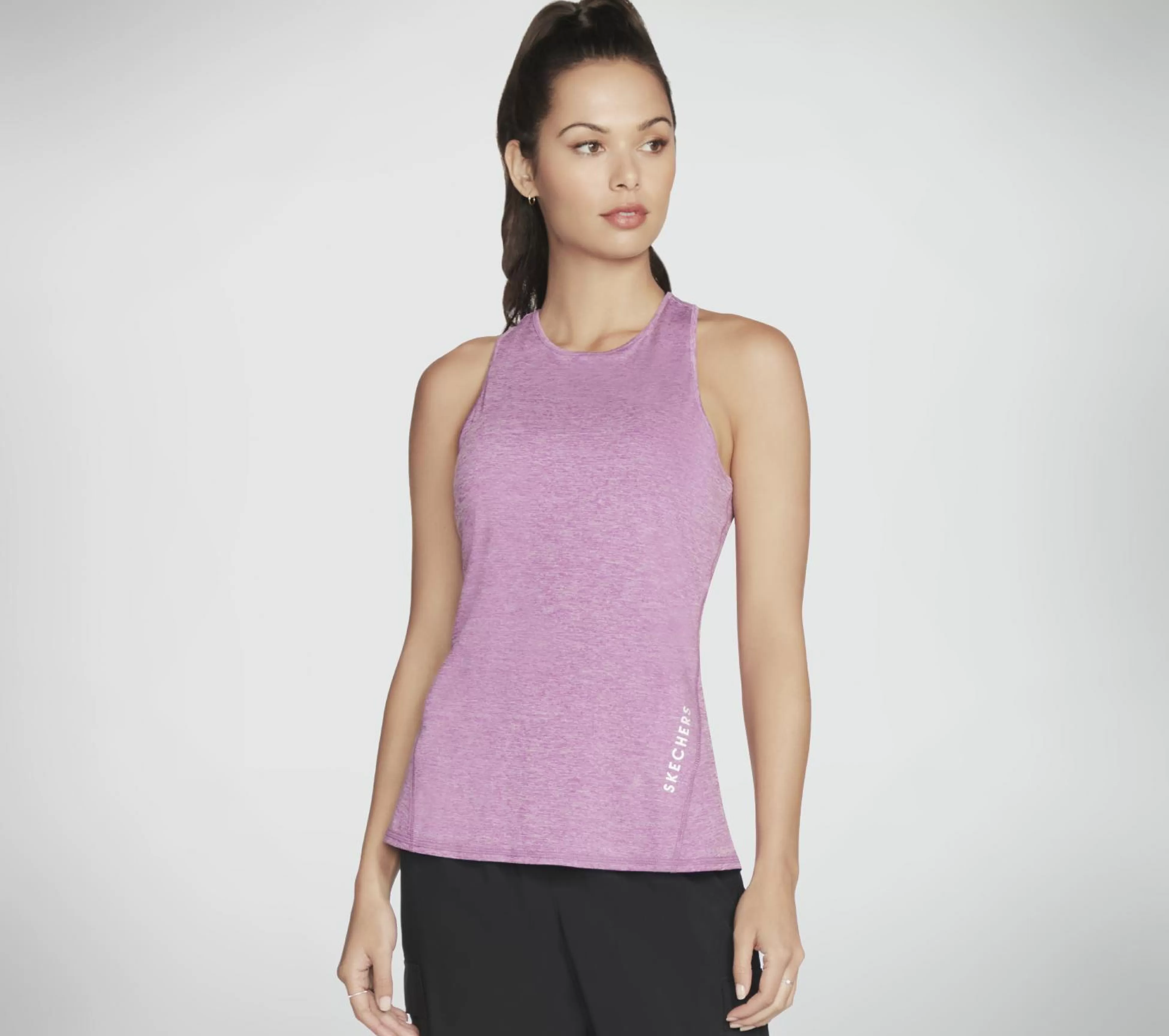 SKECHERS Tops | Tops^ Apparel Diamond Blissful Tank PURPER / HEET ROZE