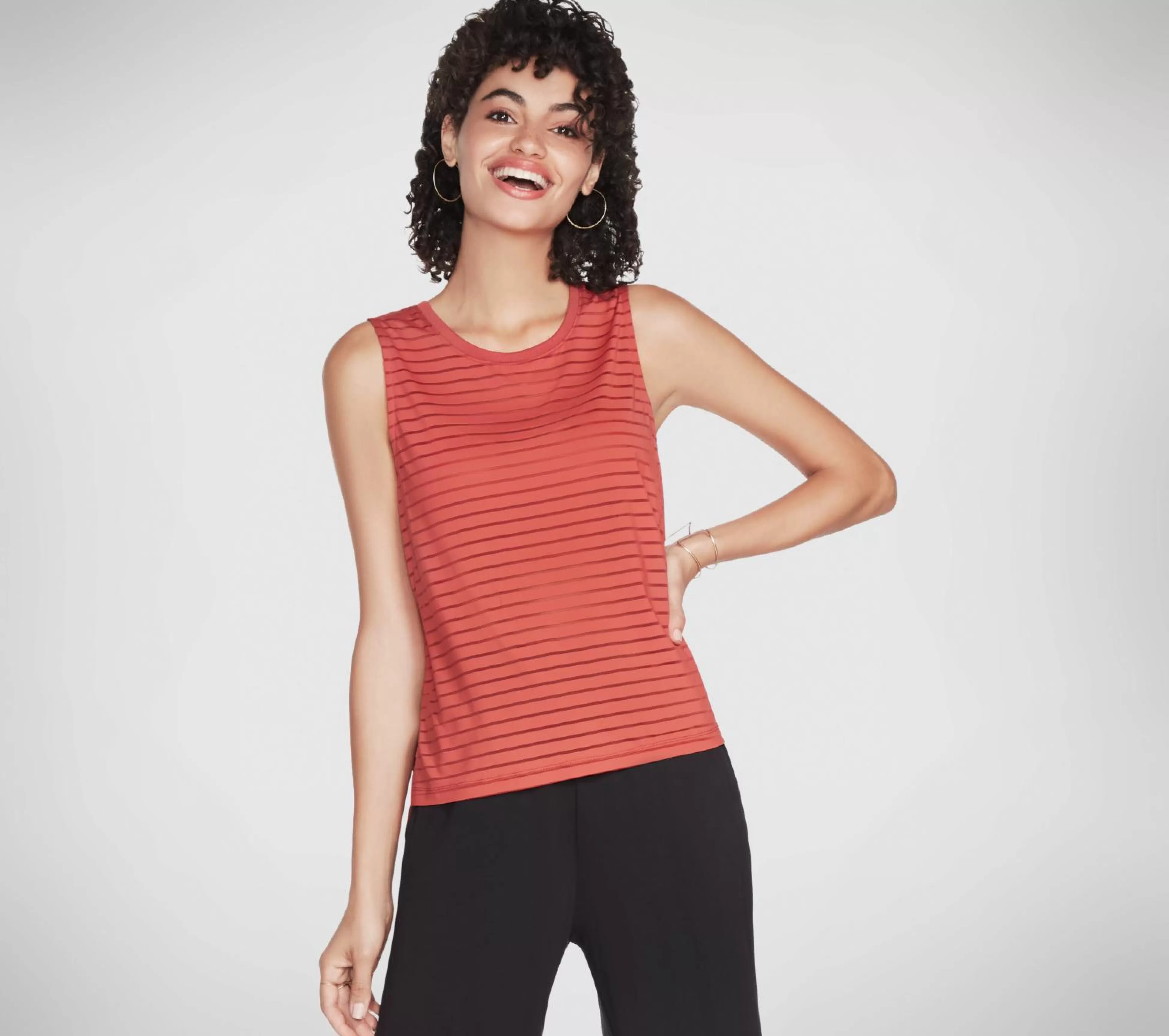 SKECHERS Tops | Tops^ Apparel Exploration Shadow Tank Top STEEN