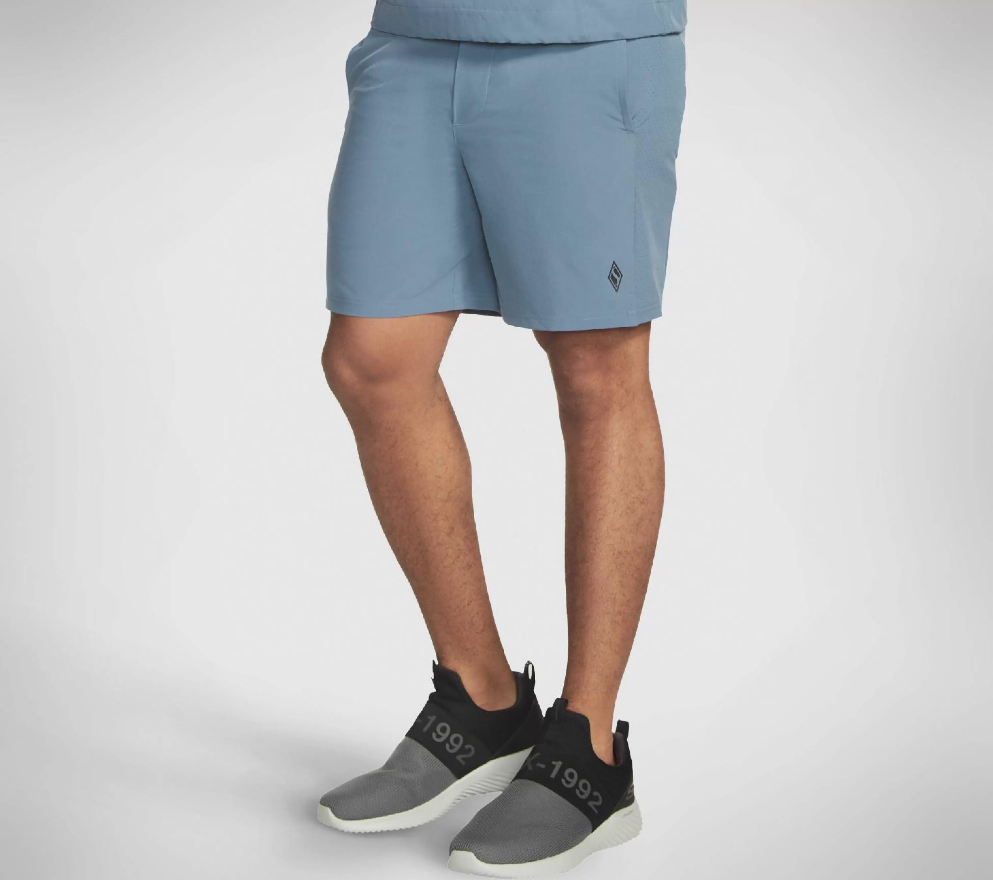 SKECHERS Broeken | Broeken^ Apparel Movement 7 Inch Short II BLAUW / GRIJS