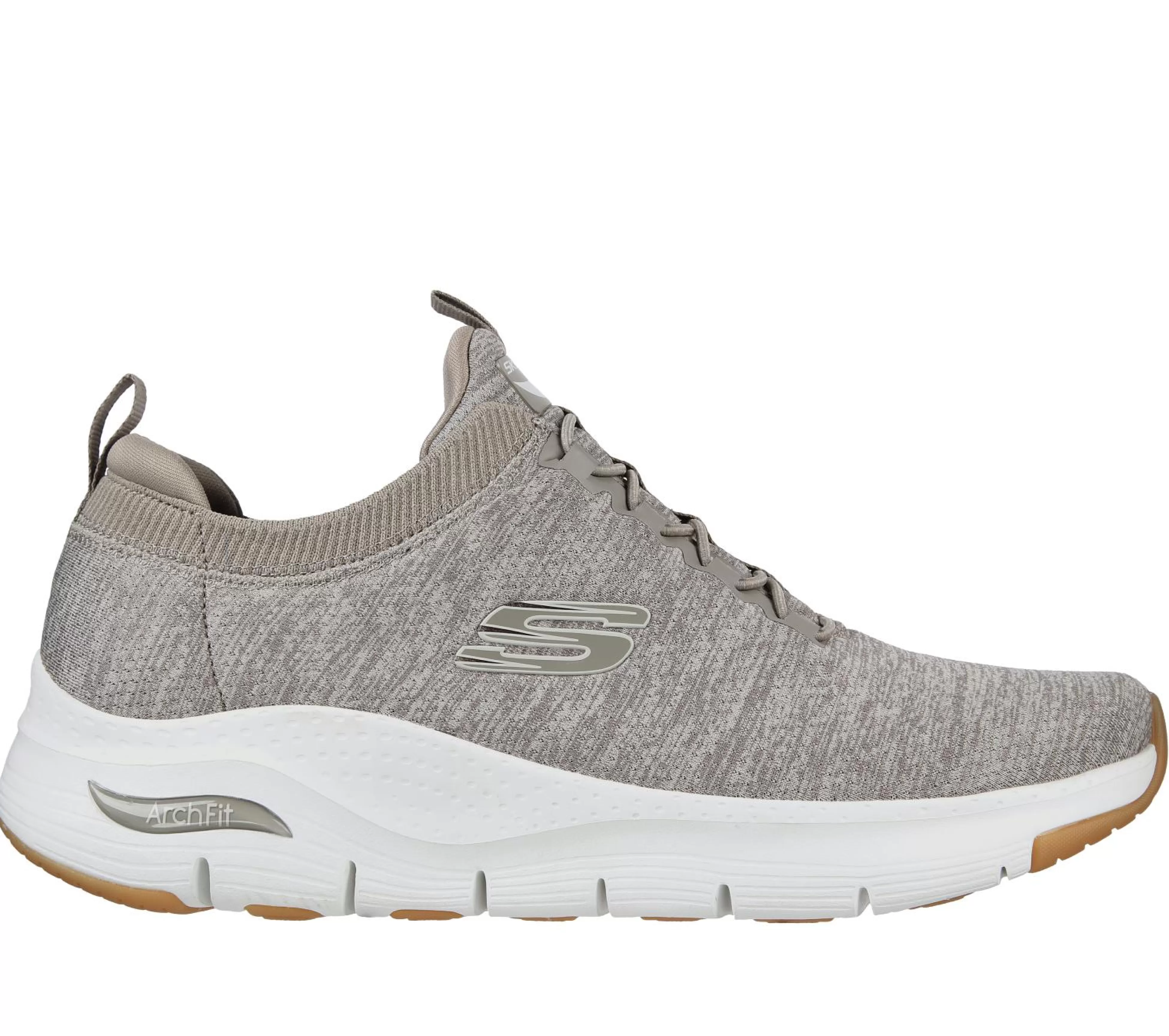 SKECHERS Sportieve Sneakers^ Arch Fit - Waveport TAUPE