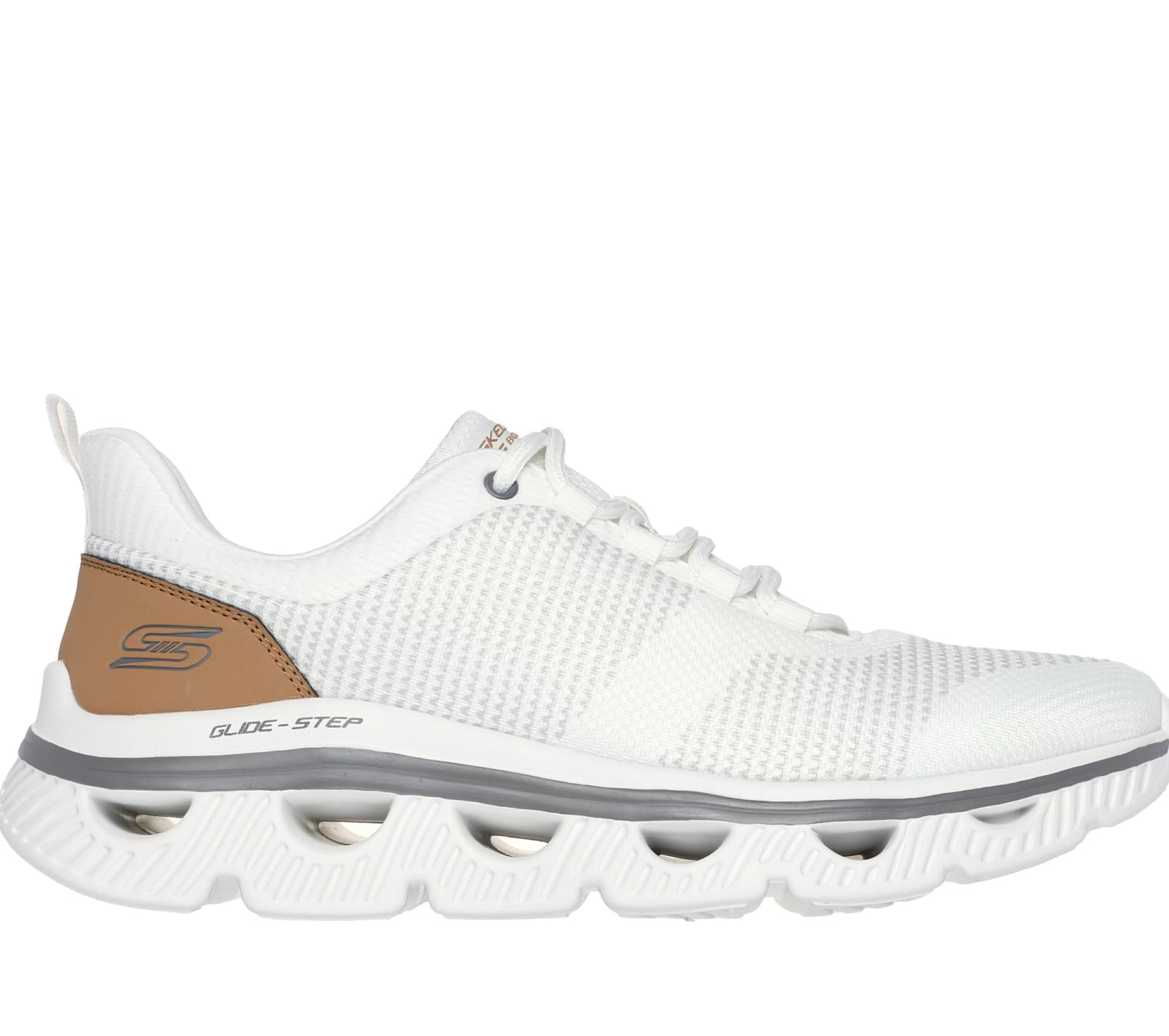 SKECHERS Veterschoenen | Sportieve Sneakers^ BOBS Sport Arc Waves - Slick Move GEBROKEN WIT