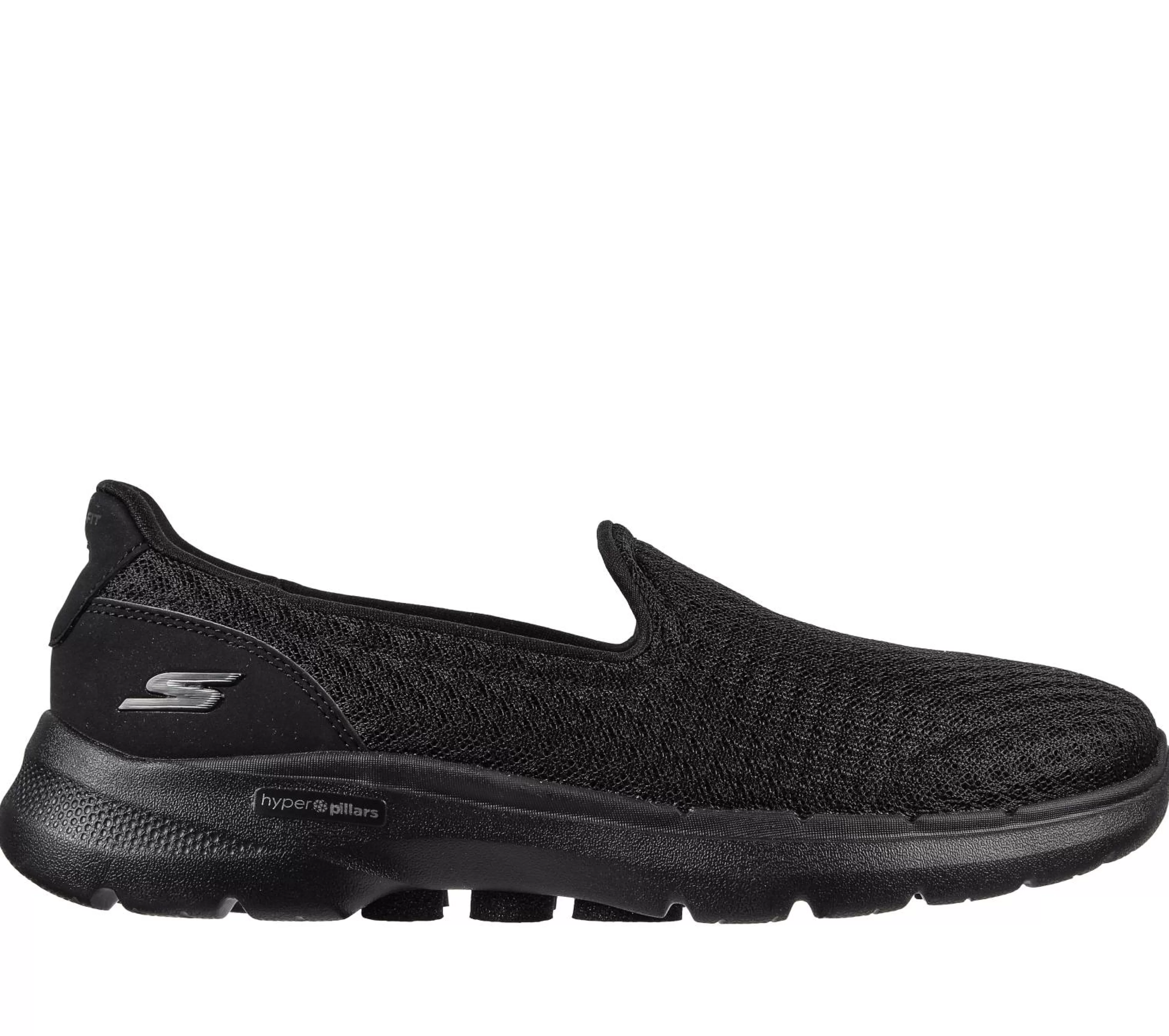 SKECHERS Instappers | Sportieve Sneakers^ GOwalk 6 - Big Splash ZWART