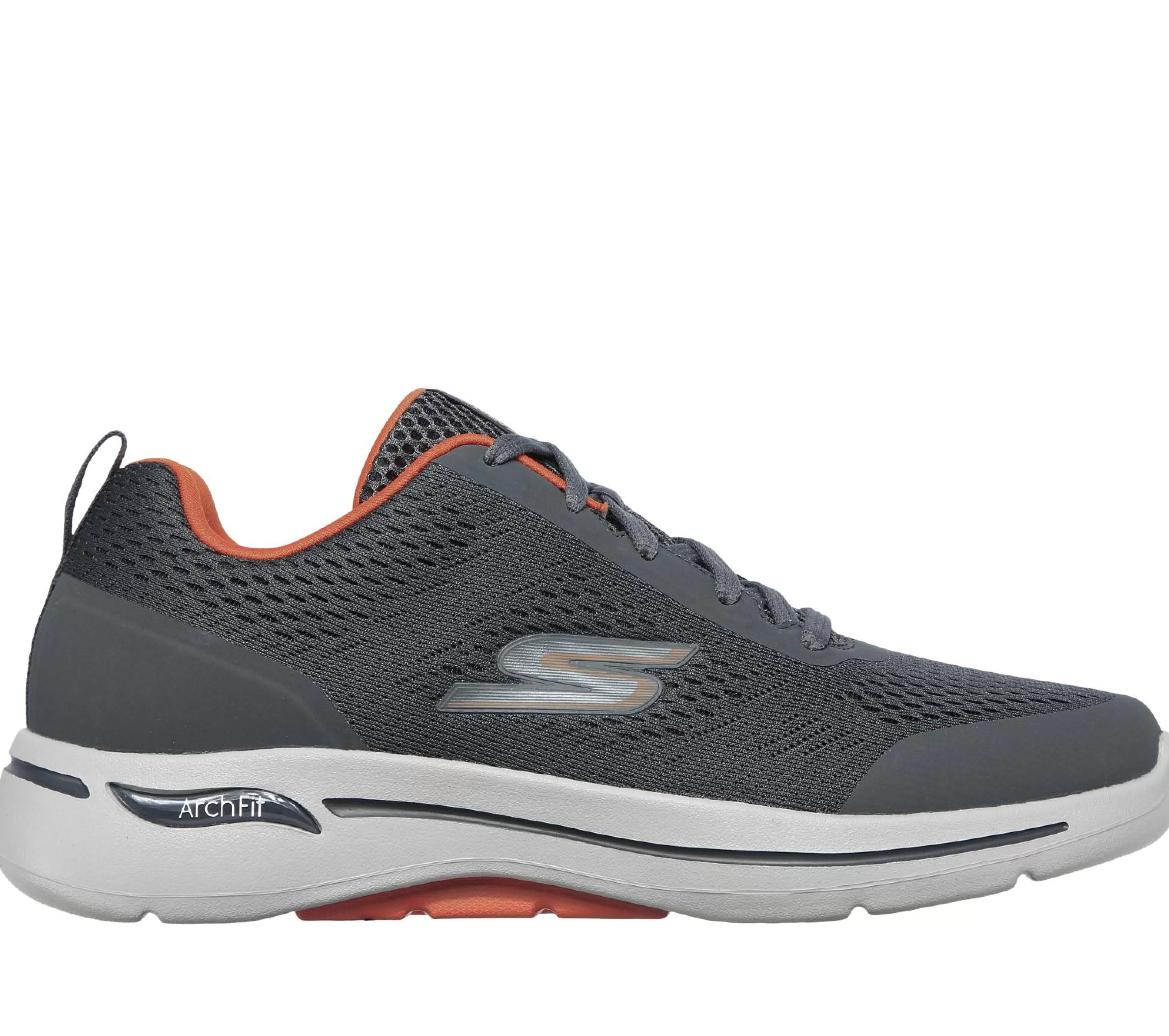 SKECHERS Sportieve Sneakers^ GOwalk Arch Fit - Idyllic HOUTSKOOL / ORANJE