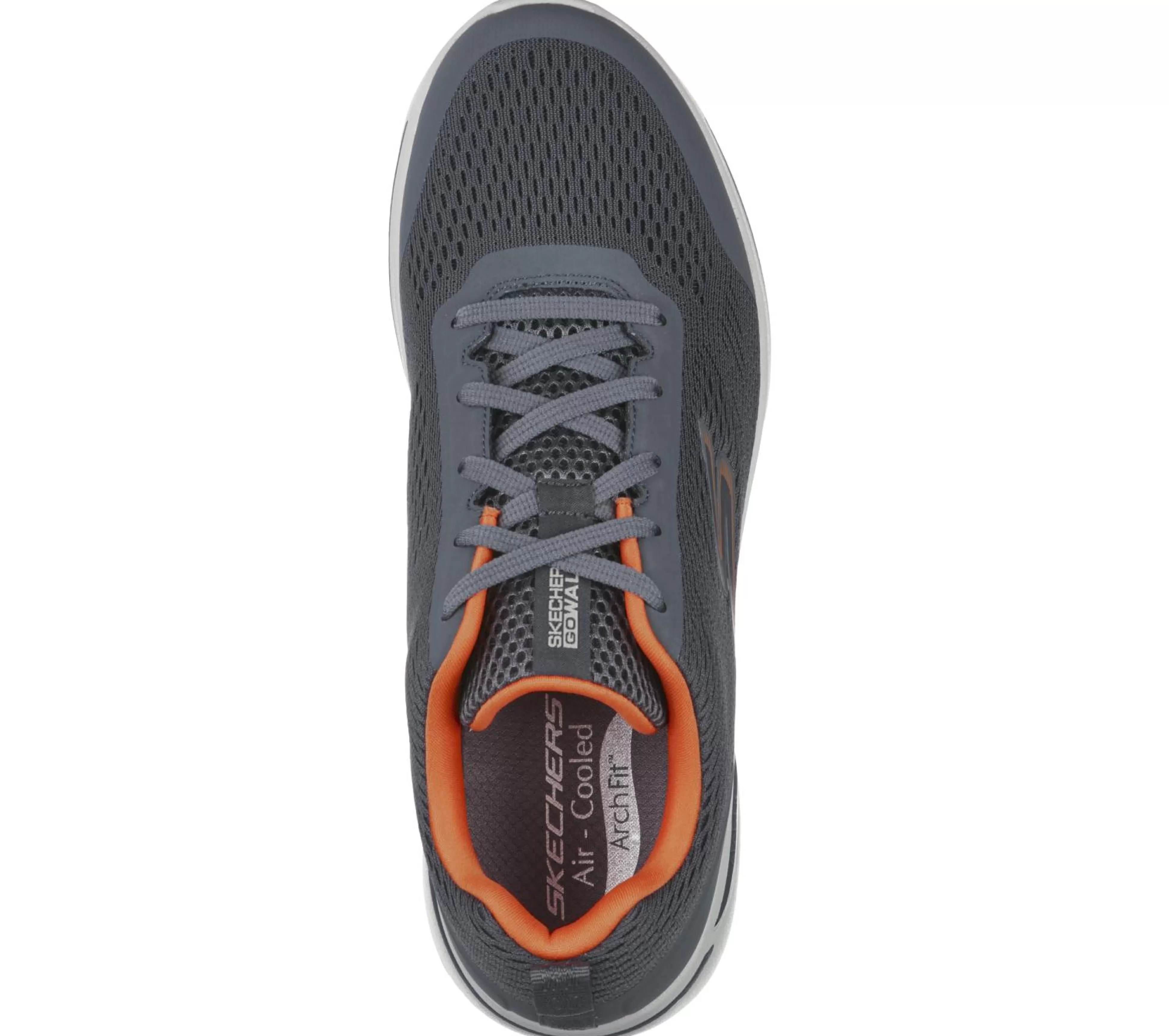 SKECHERS Sportieve Sneakers^ GOwalk Arch Fit - Idyllic HOUTSKOOL / ORANJE