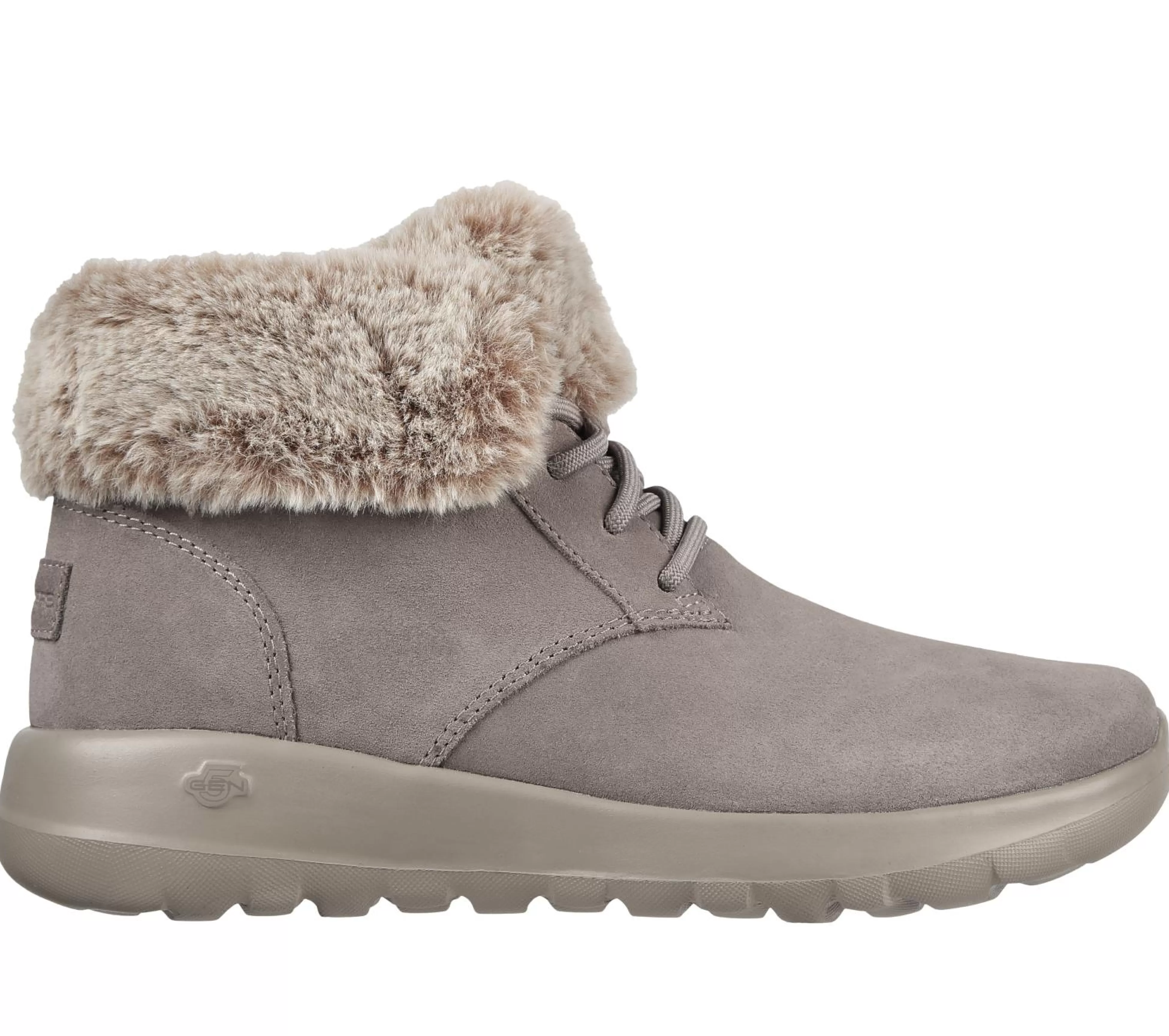 SKECHERS Boots^ On-the-GO Joy - Plush Dreams DONKER TAUPE