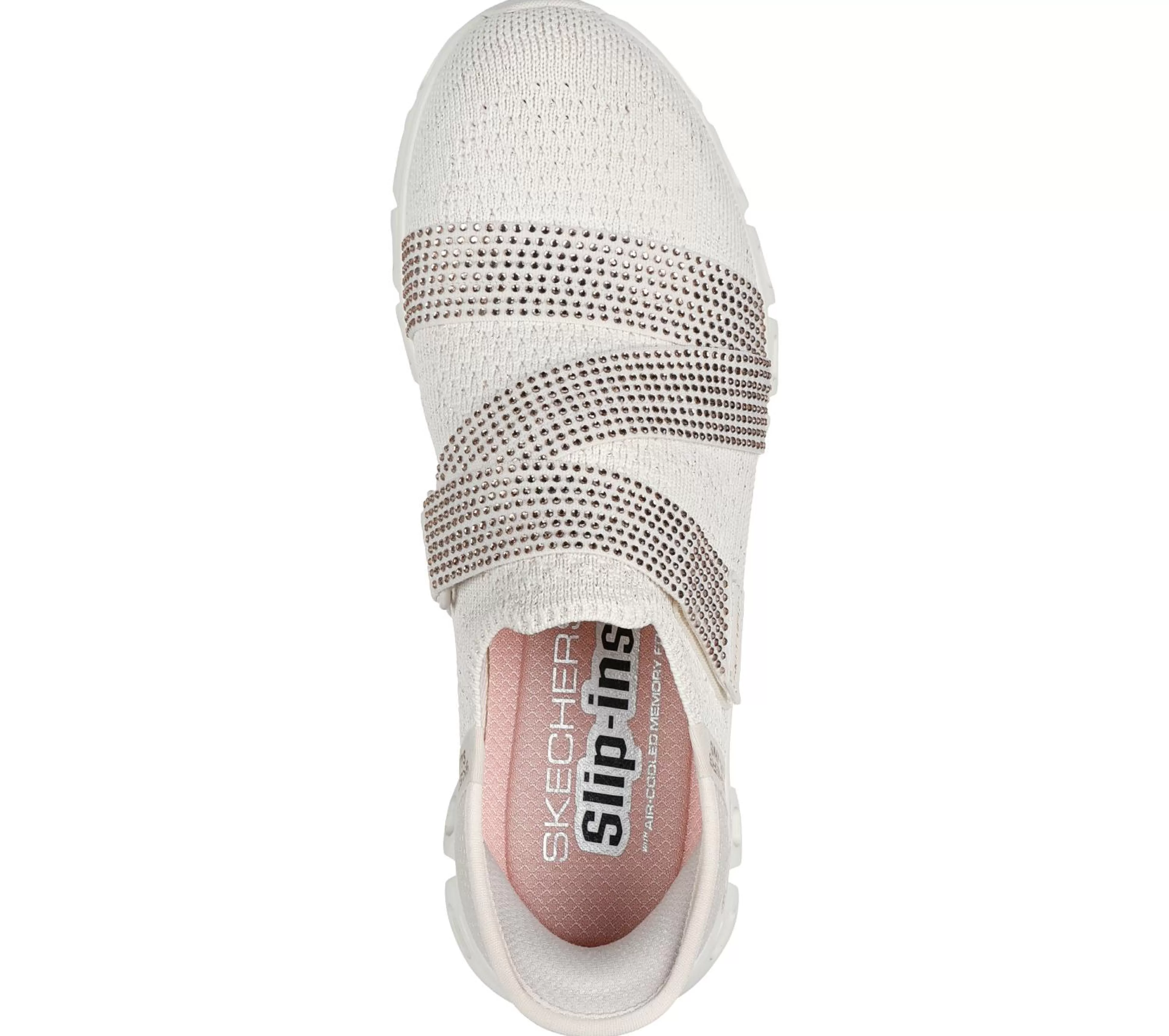 SKECHERS Instappers | Hands Free Slip-Ins^ Slip-ins: Glide-Step - High Shine NATUURLIJK / GOUD