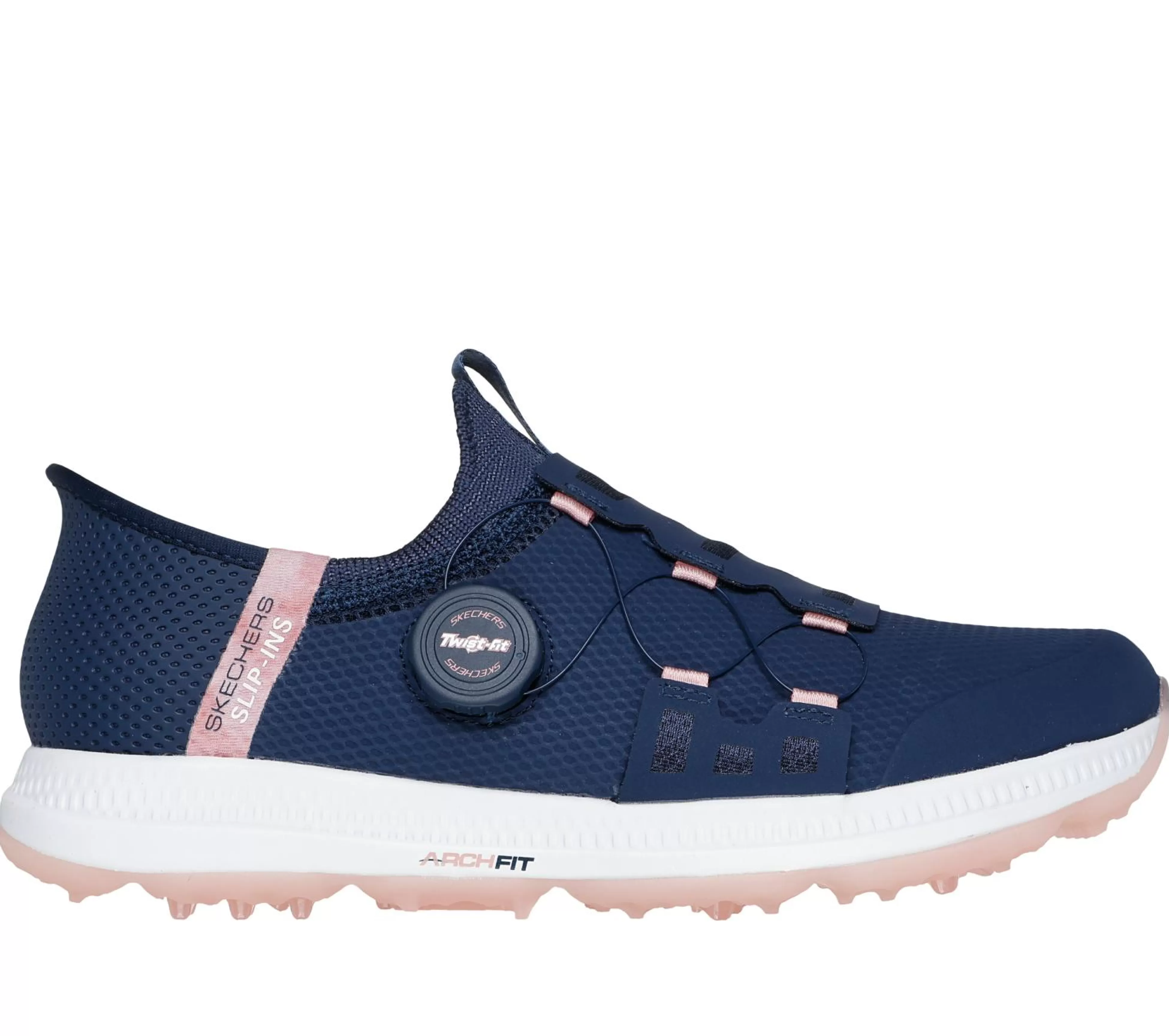 SKECHERS Instappers | Hands Free Slip-Ins^ Slip-ins: GO GOLF Elite 5 - Slip 'In MARINE / ROZE