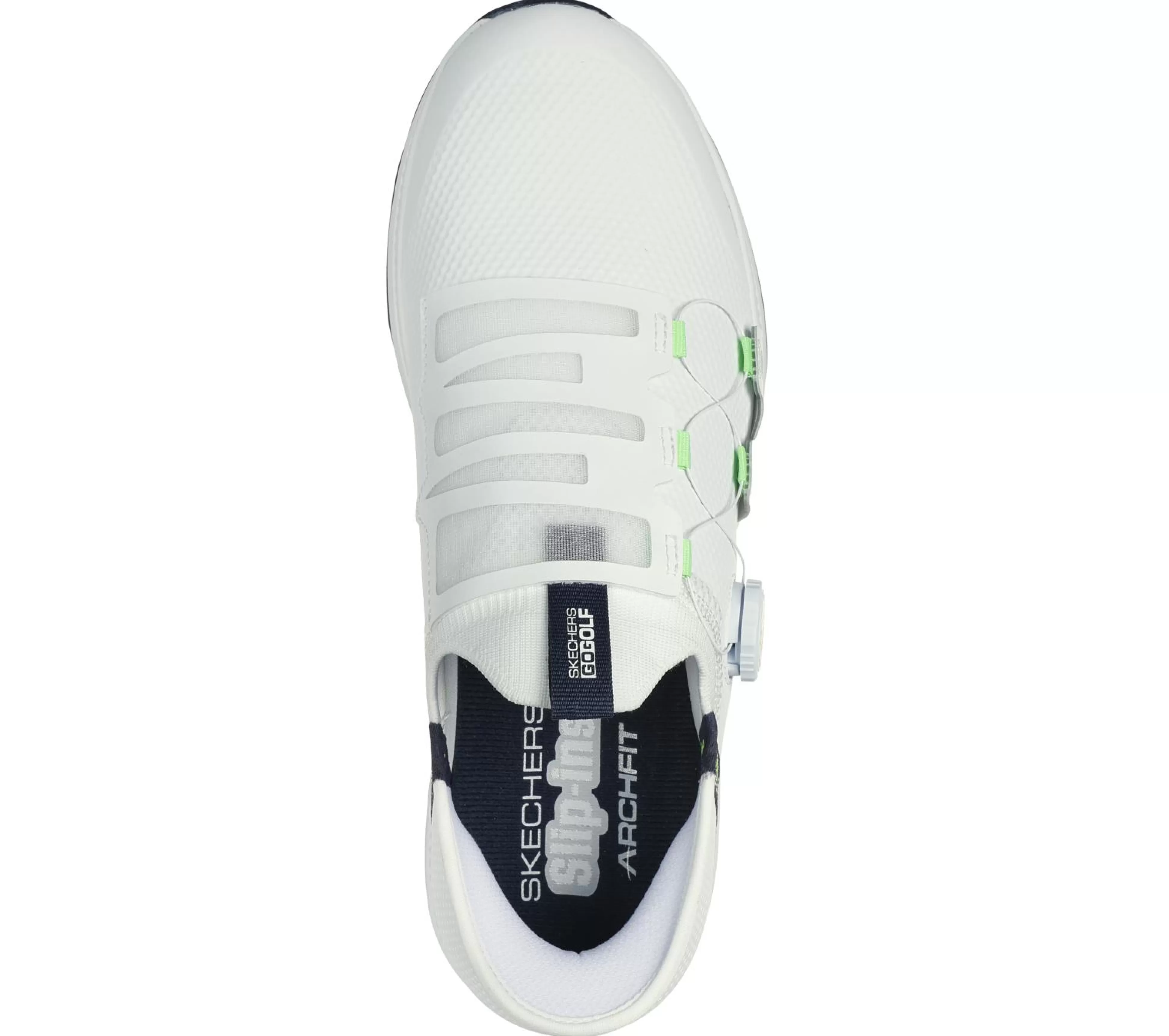 SKECHERS Instappers | Hands Free Slip-Ins^ Slip-ins: GO GOLF Elite 5 - Slip 'In WIT / MARINE