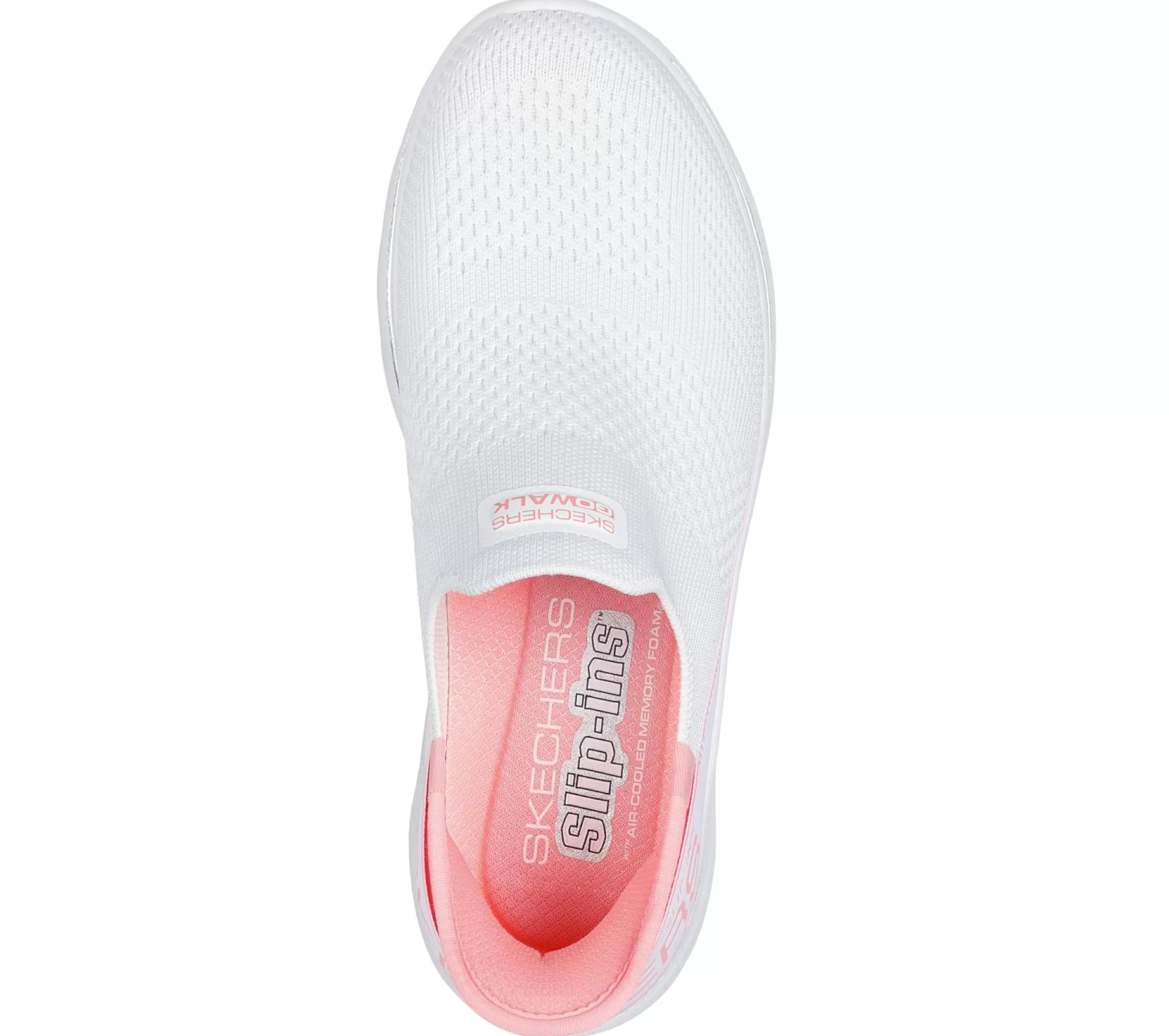 SKECHERS Instappers | Hands Free Slip-Ins^ Slip-ins: GO WALK 7 - Mia WIT / ROZE