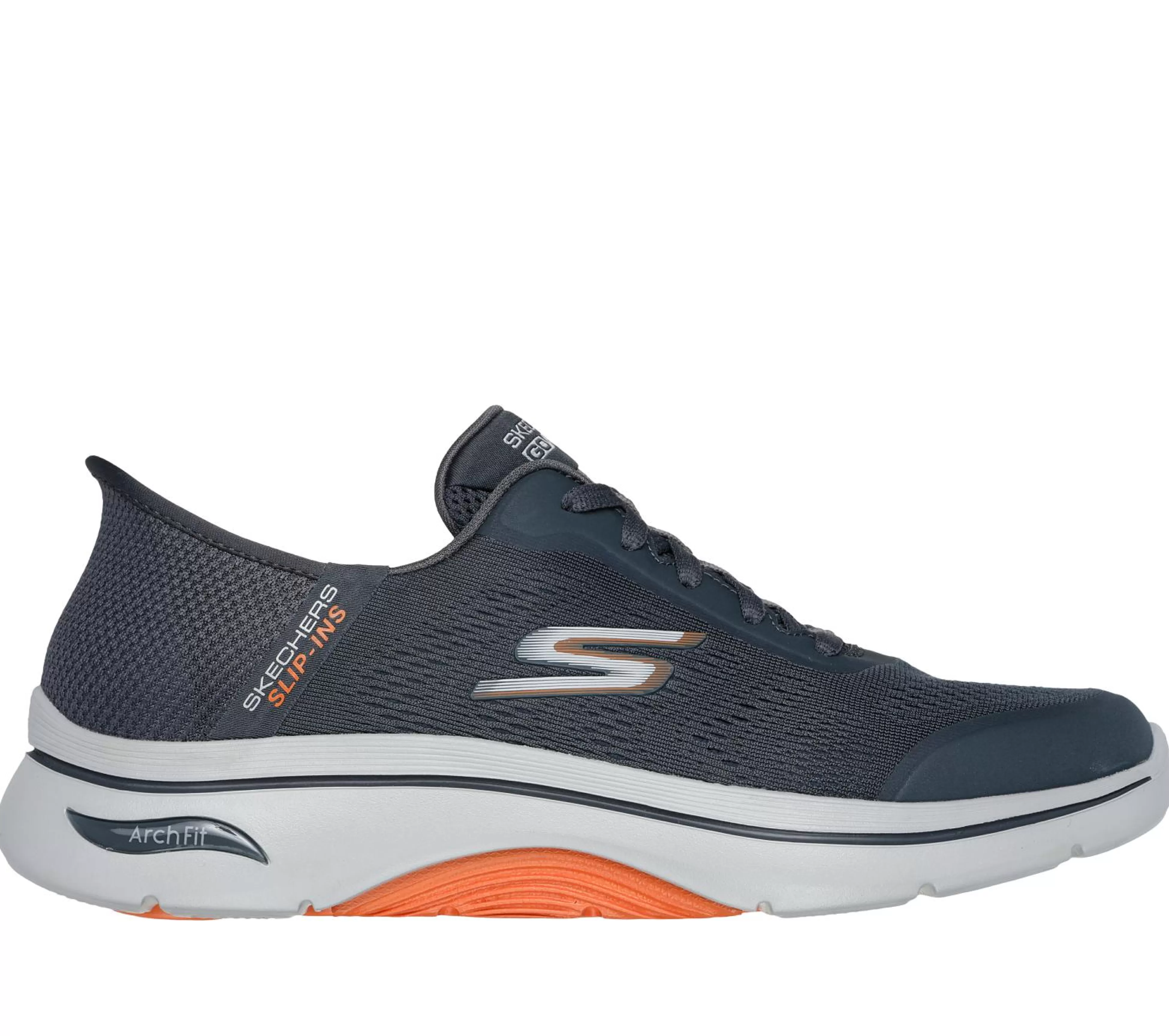 SKECHERS Instappers | Hands Free Slip-Ins^ Slip-ins: GO WALK AF 2.0 - Simplicity 2 HOUTSKOOL / ORANJE