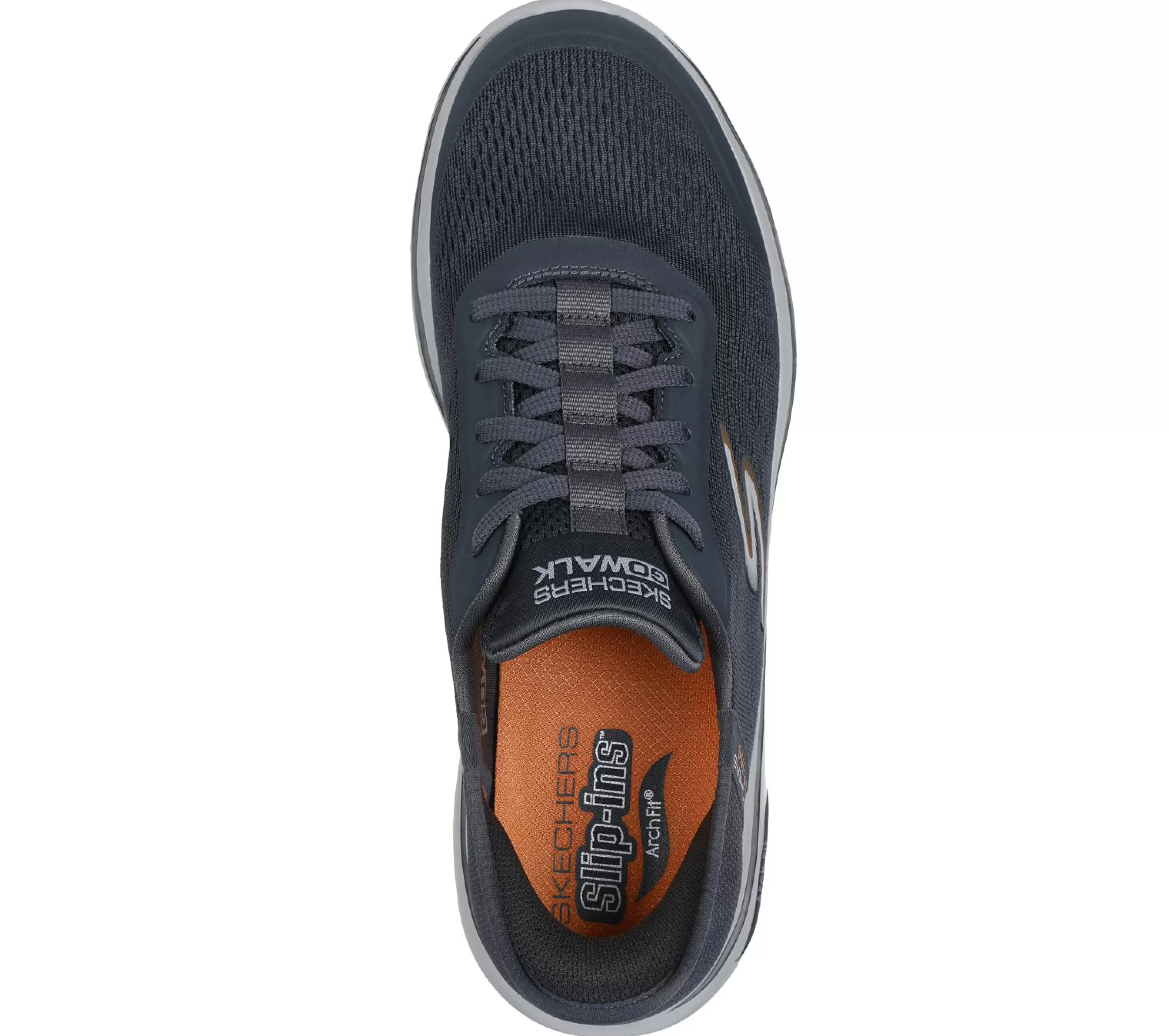 SKECHERS Instappers | Hands Free Slip-Ins^ Slip-ins: GO WALK AF 2.0 - Simplicity 2 HOUTSKOOL / ORANJE