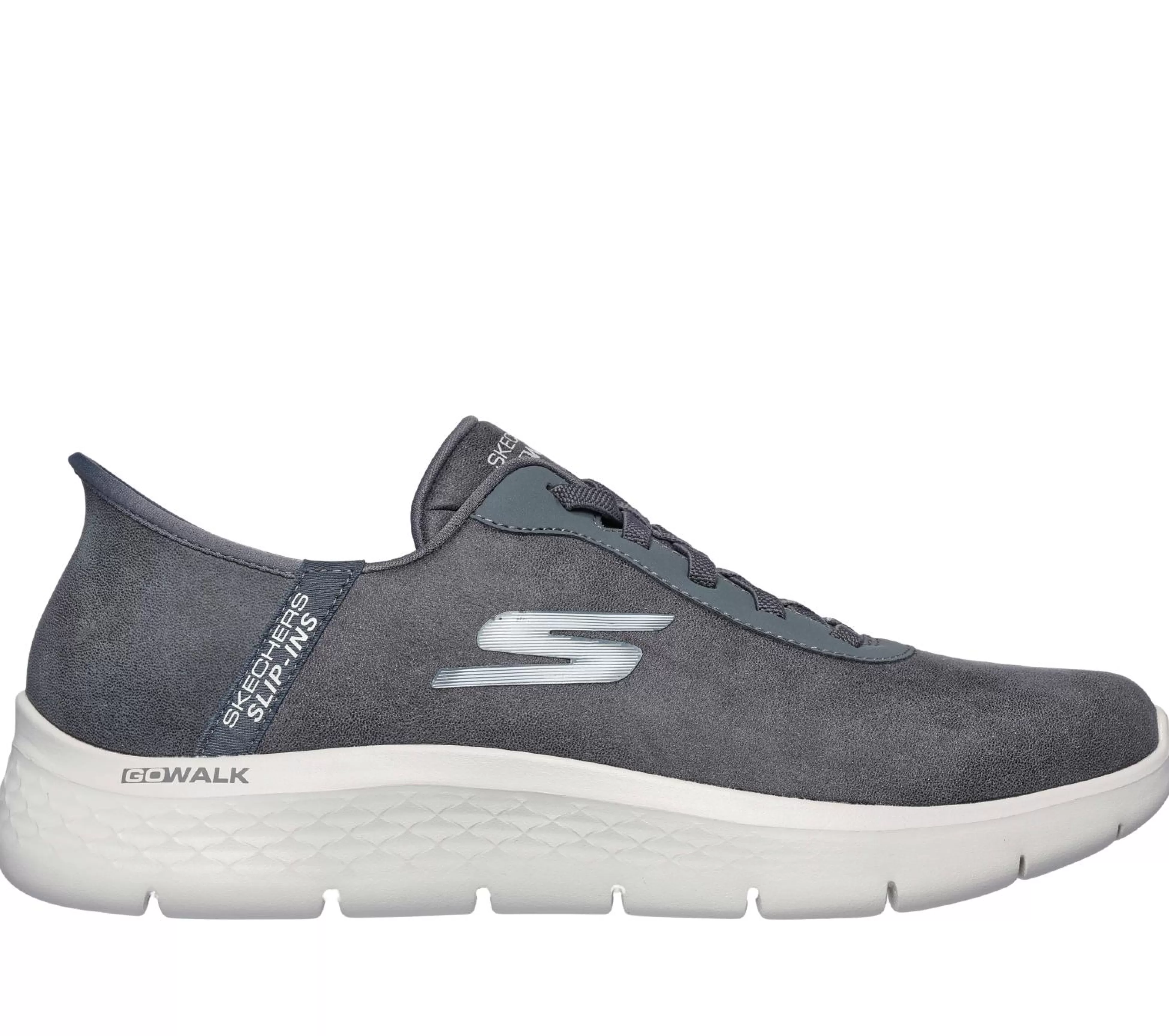 SKECHERS Instappers | Hands Free Slip-Ins^ Slip-ins: GO WALK Flex - Smooth Motion GRIJS