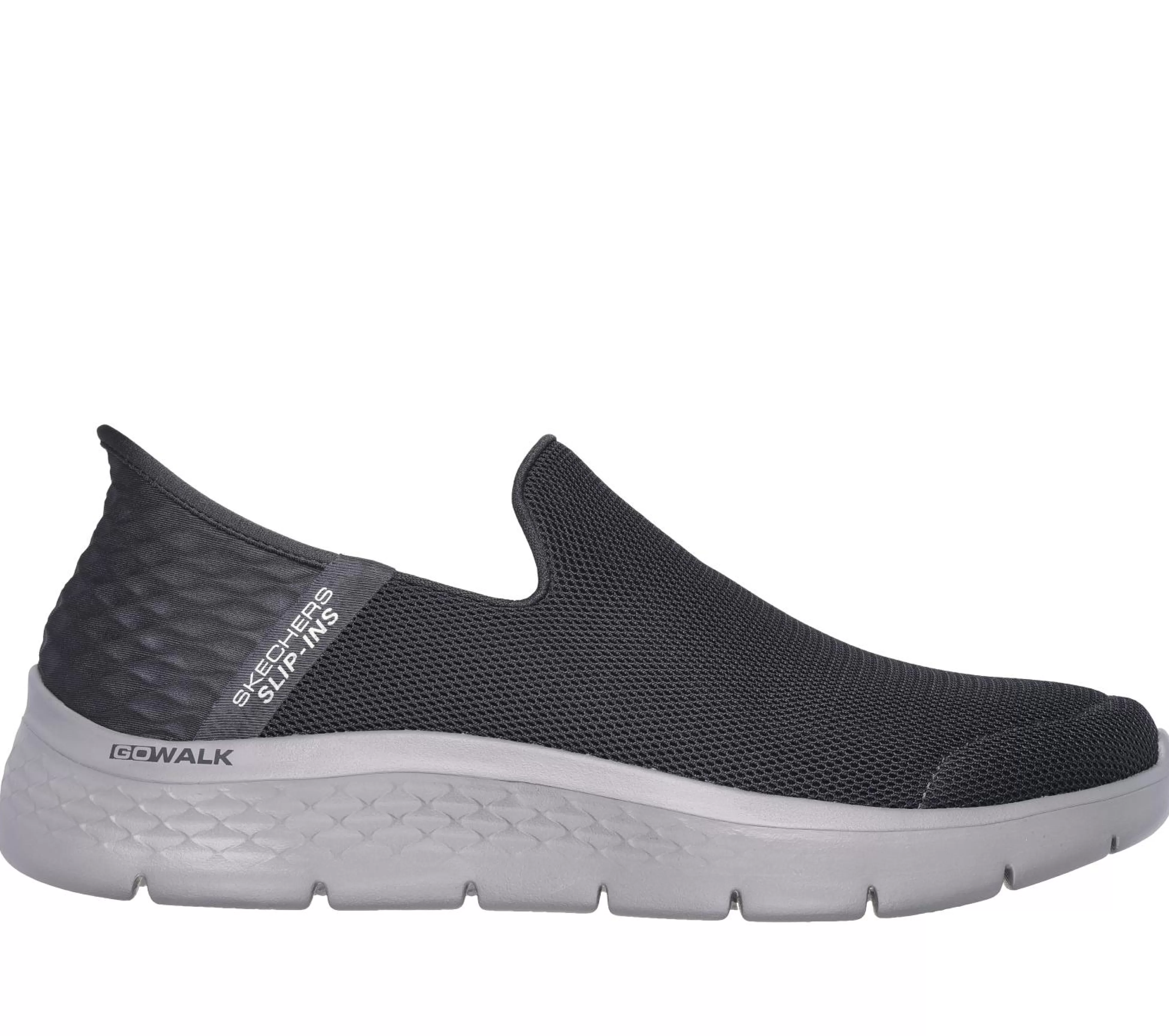 SKECHERS Instappers | Hands Free Slip-Ins^ Slip-ins: GO WALK FLEX - No Hands DONKER GRIJS