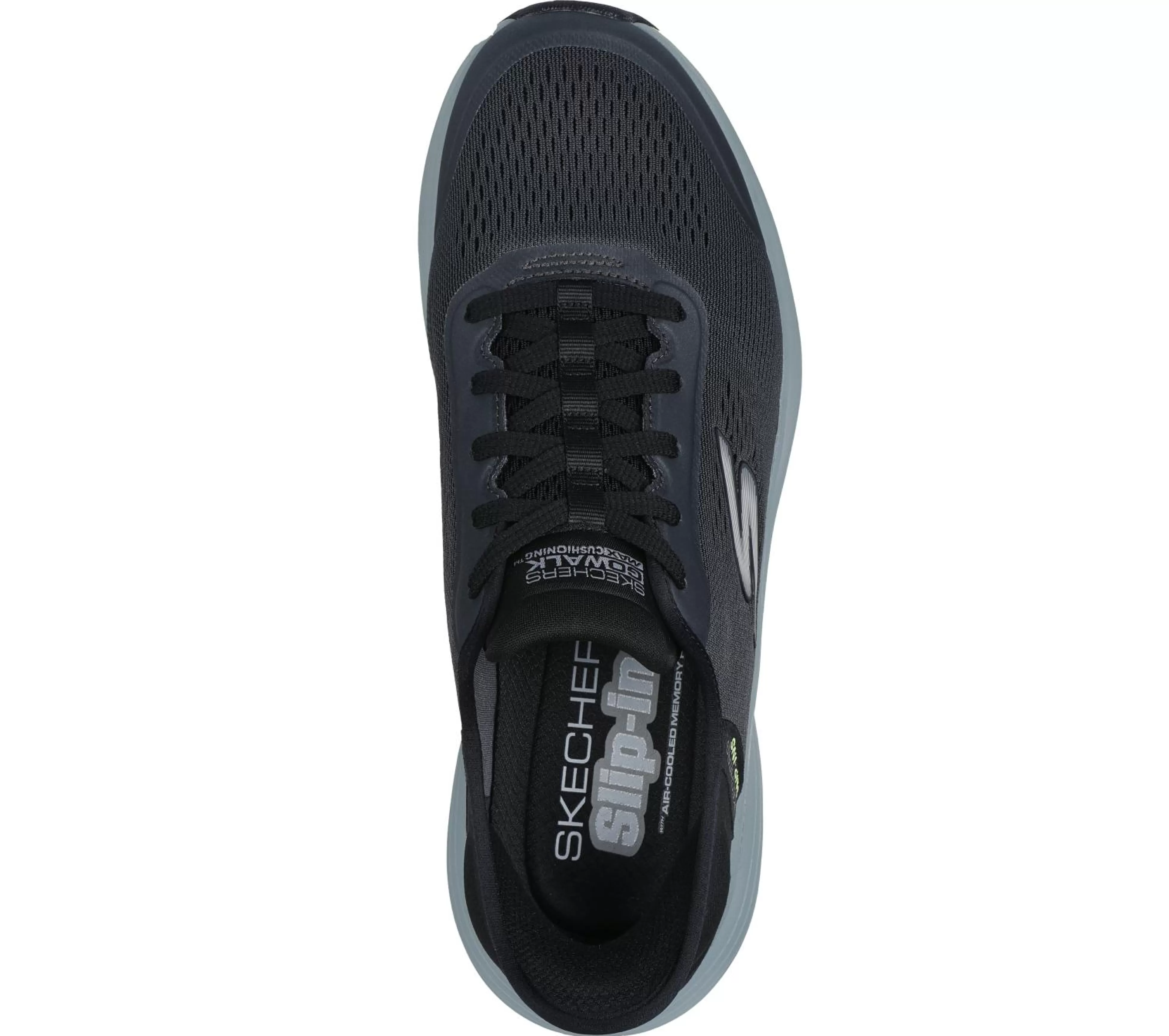 SKECHERS Instappers | Hands Free Slip-Ins^ Slip-ins: GO WALK Max Walker - Next Generation HOUTSKOOL / ZWART