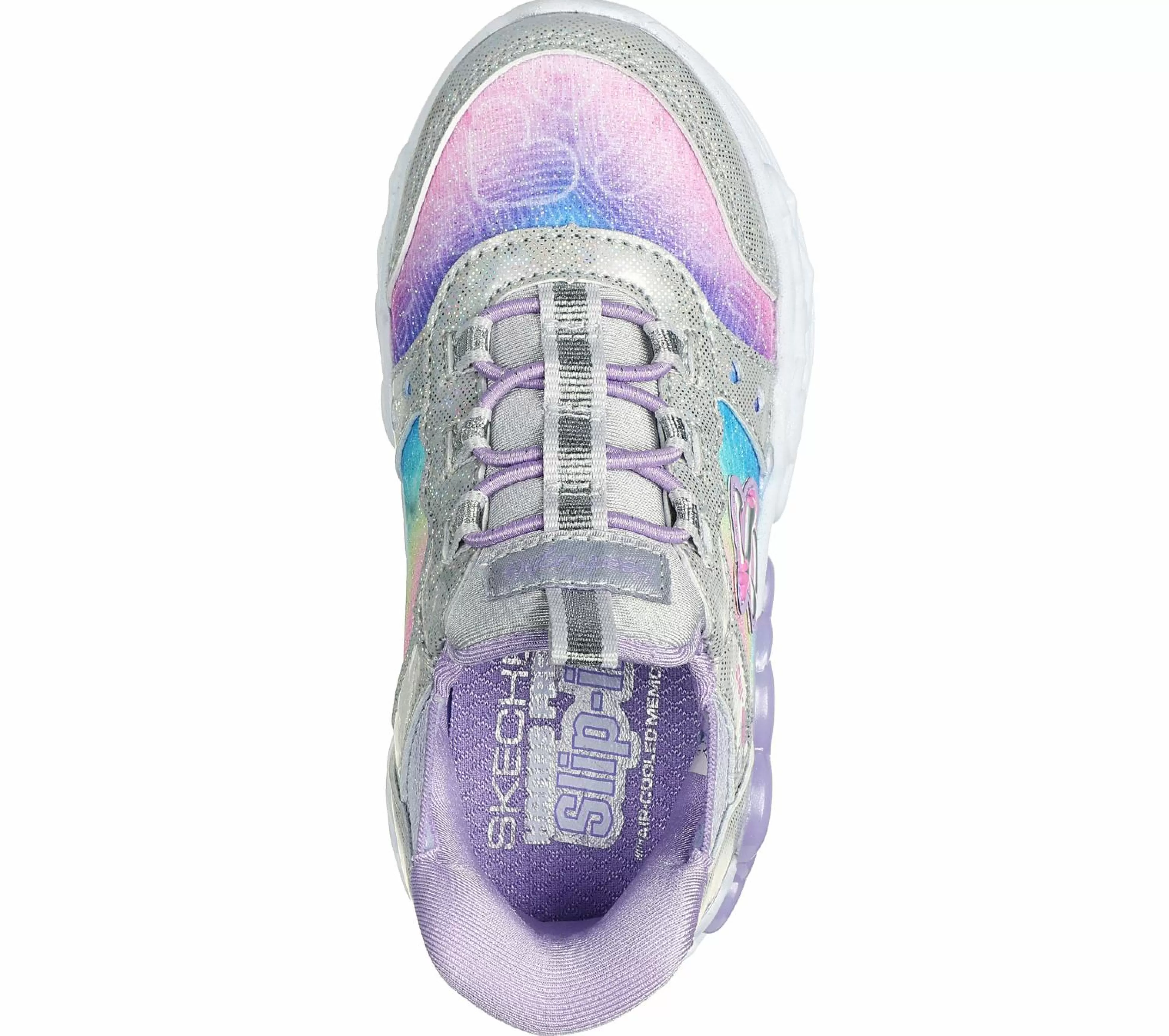 SKECHERS Lichtjes Schoenen | Hands Free Slip-Ins^ Slip-ins: Infinite Heart Lights ZILVER / MULTI