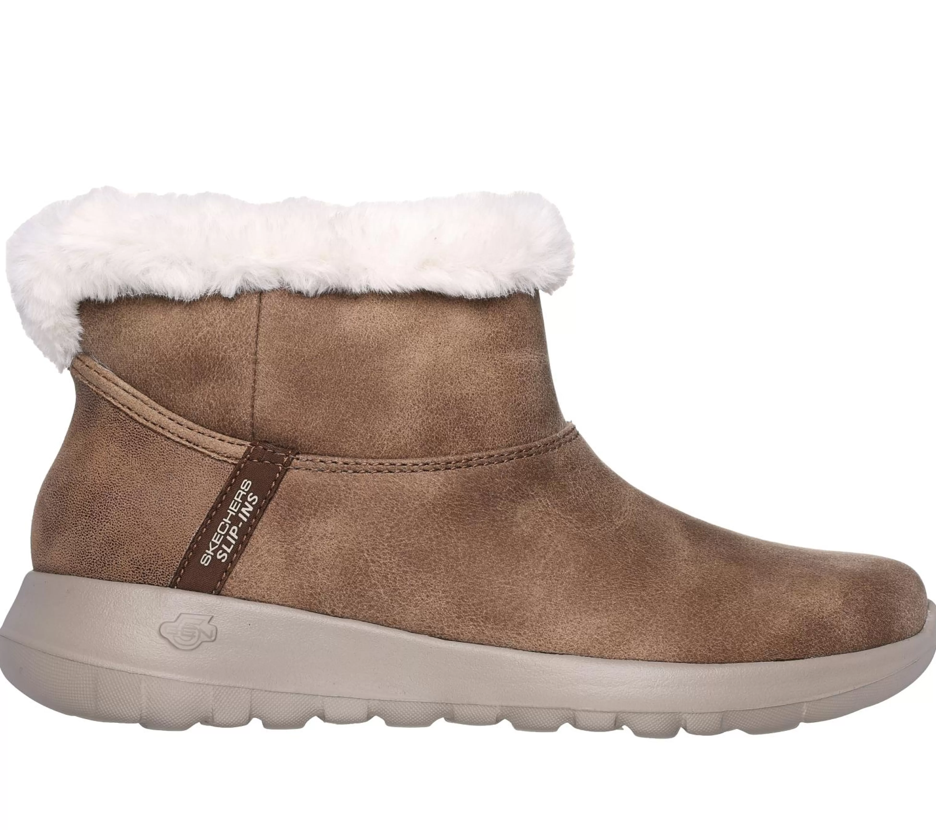 SKECHERS Instappers | Boots^ Slip-ins: On-the-GO Joy - Cozy Dream KASTANJE