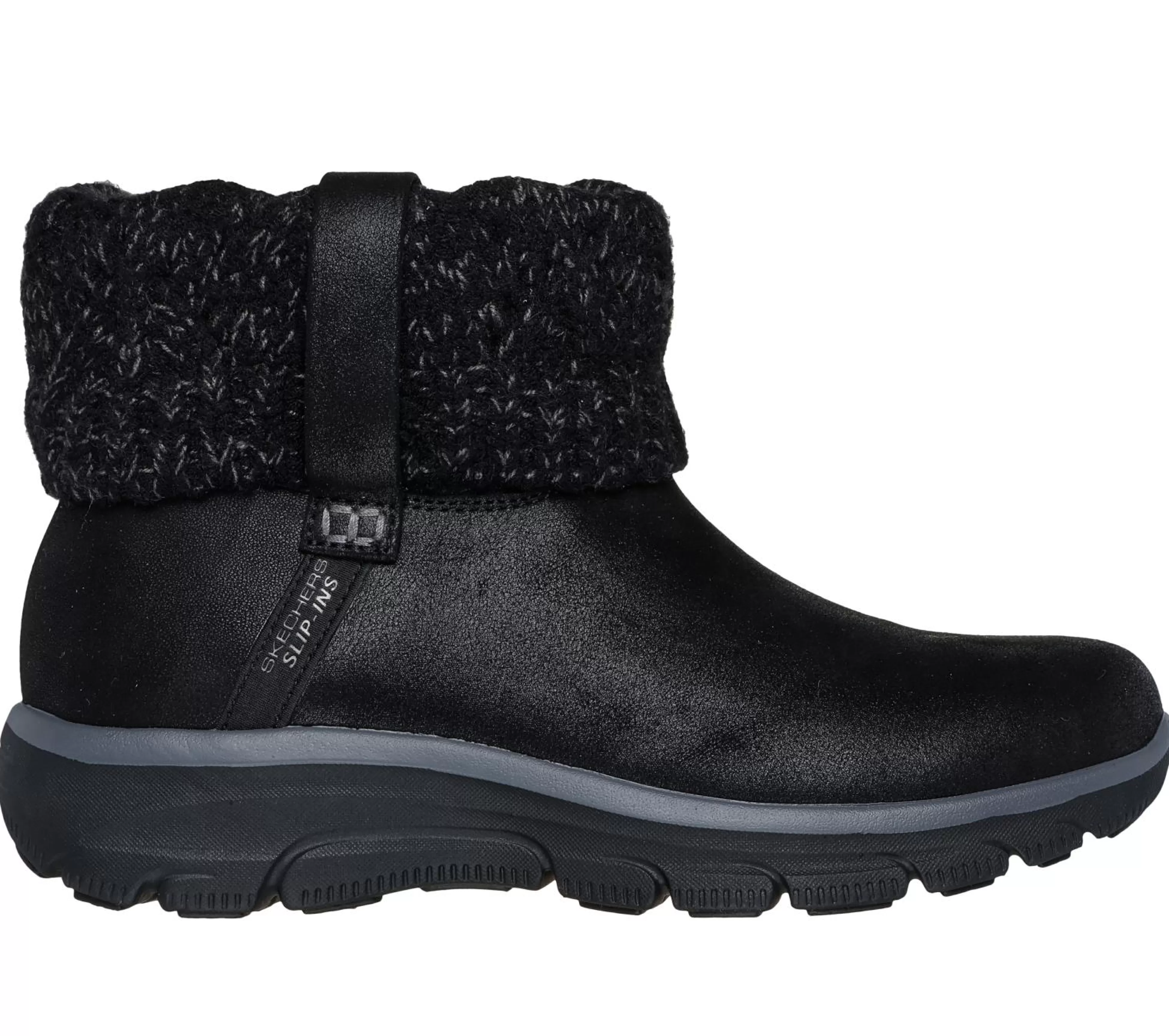 SKECHERS Boots | Hands Free Slip-Ins^ Slip-ins Relaxed Fit: Easy Going - Cozy Weather 2 ZWART