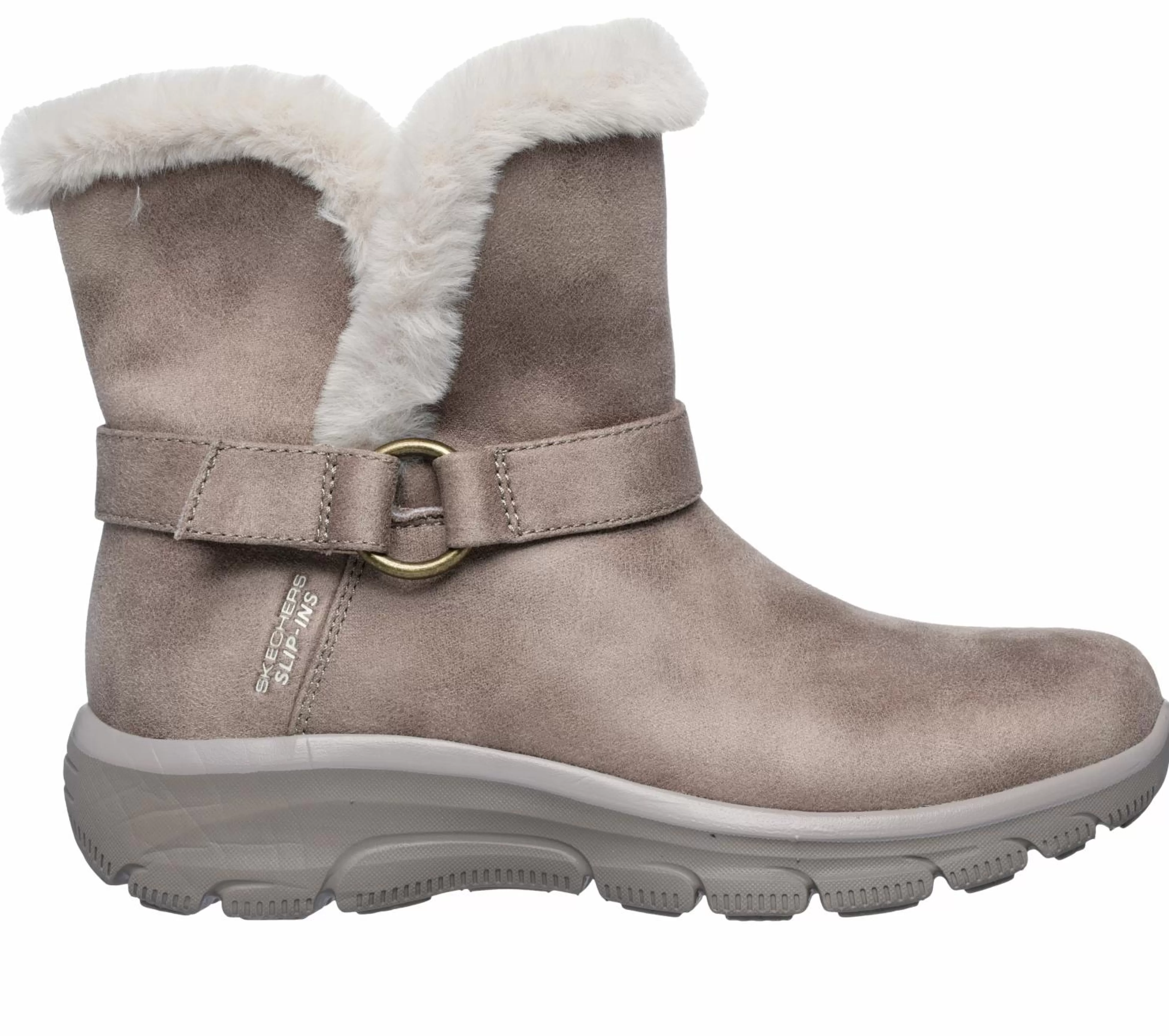 SKECHERS Boots | Hands Free Slip-Ins^ Slip-ins Relaxed Fit: Easy Going - Dreamers Move DONKER TAUPE