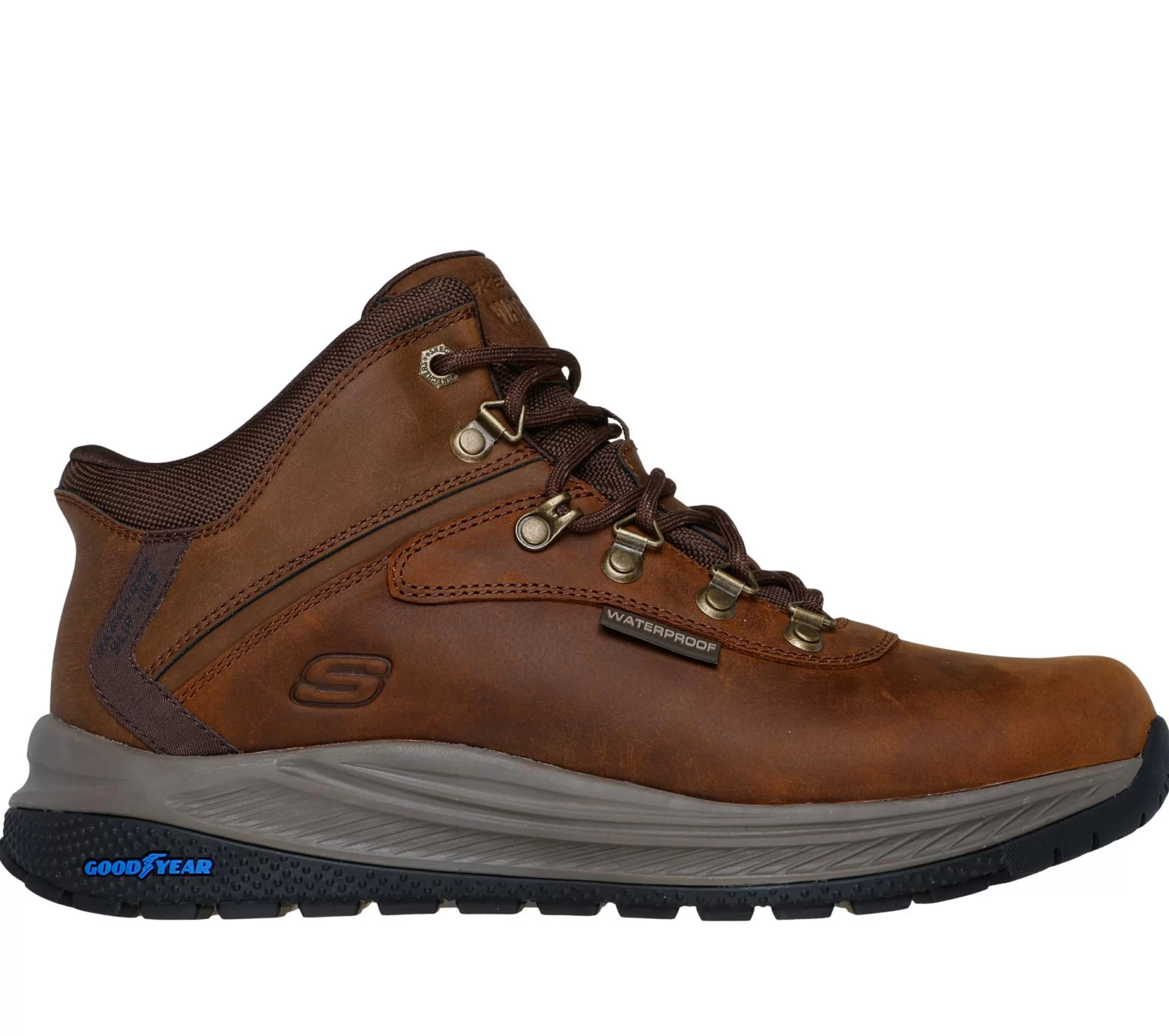 SKECHERS Boots^ Slip-ins Relaxed Fit: Meroe - Pikeman BRUIN