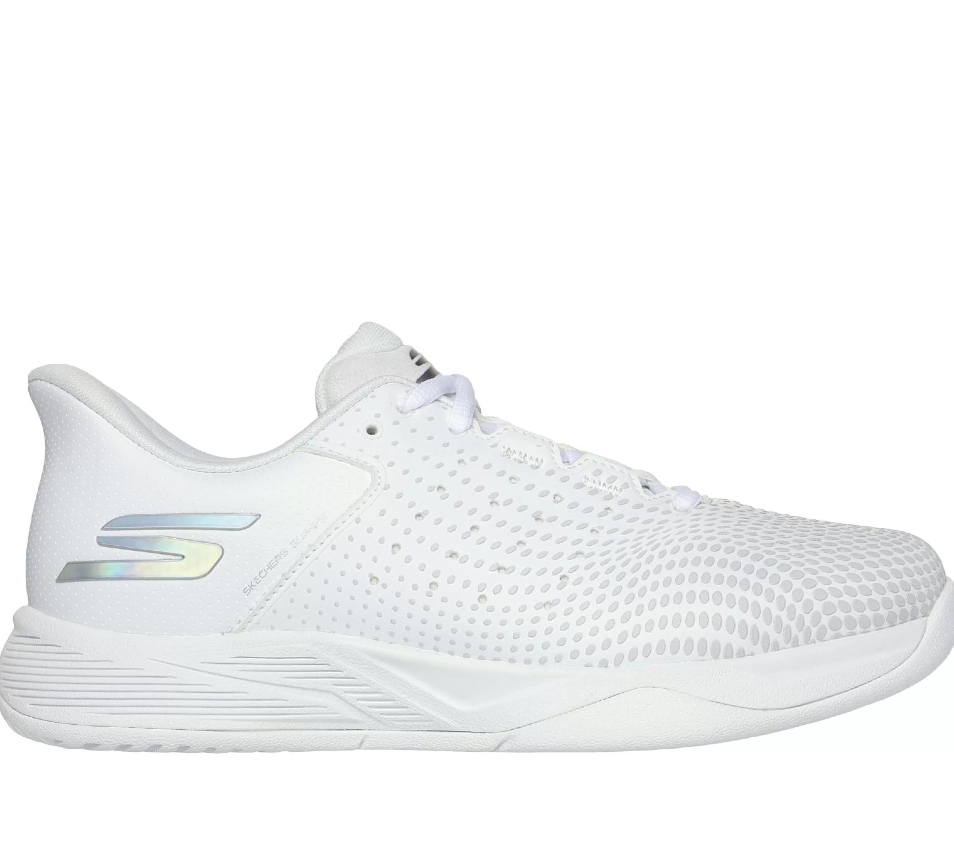 SKECHERS Instappers | Sportieve Sneakers^ Slip-ins Relaxed Fit: Viper Court Reload WIT