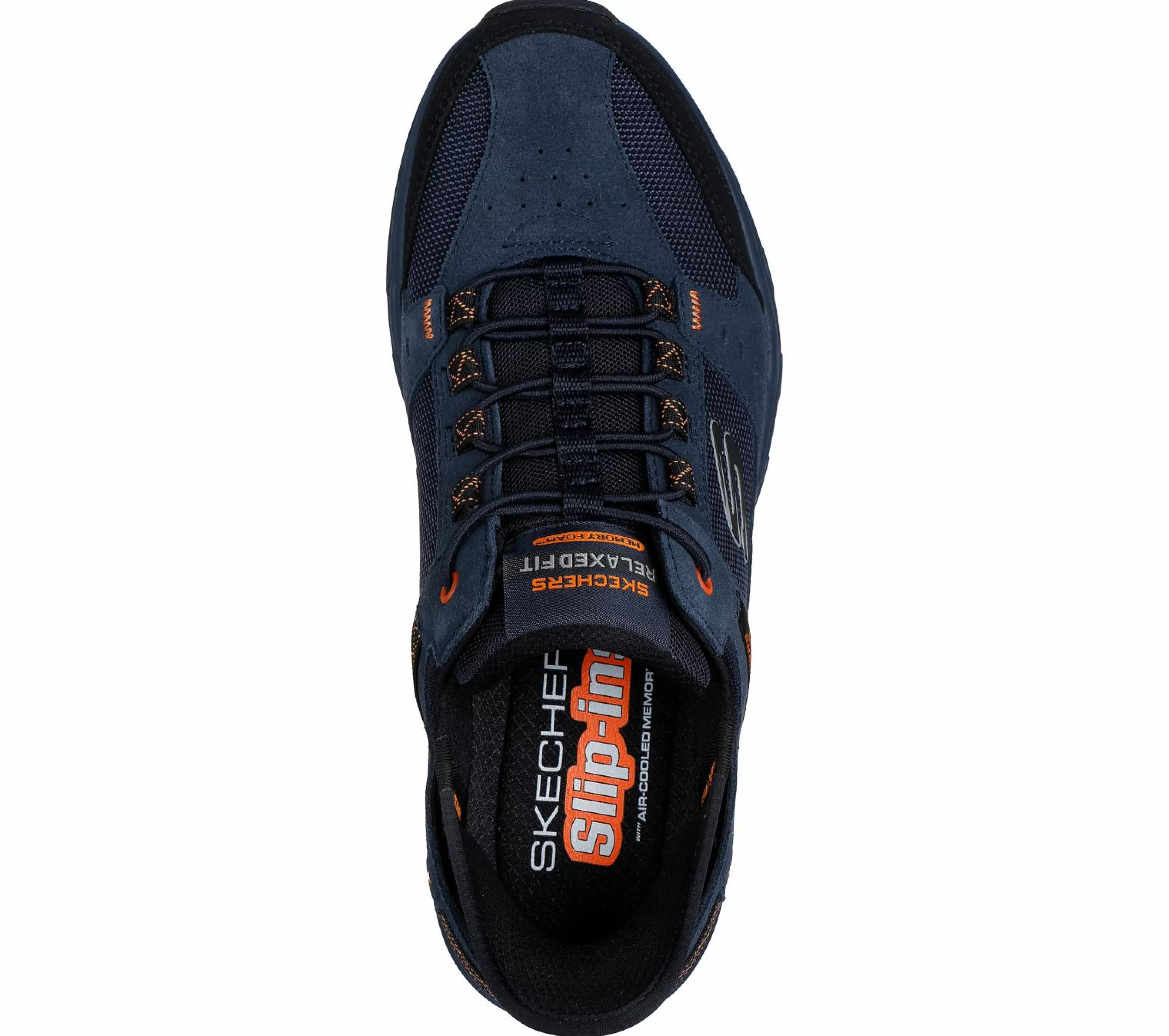 SKECHERS Instappers | Hands Free Slip-Ins^ Slip-ins RF: Oak Canyon MARINE / ORANJE