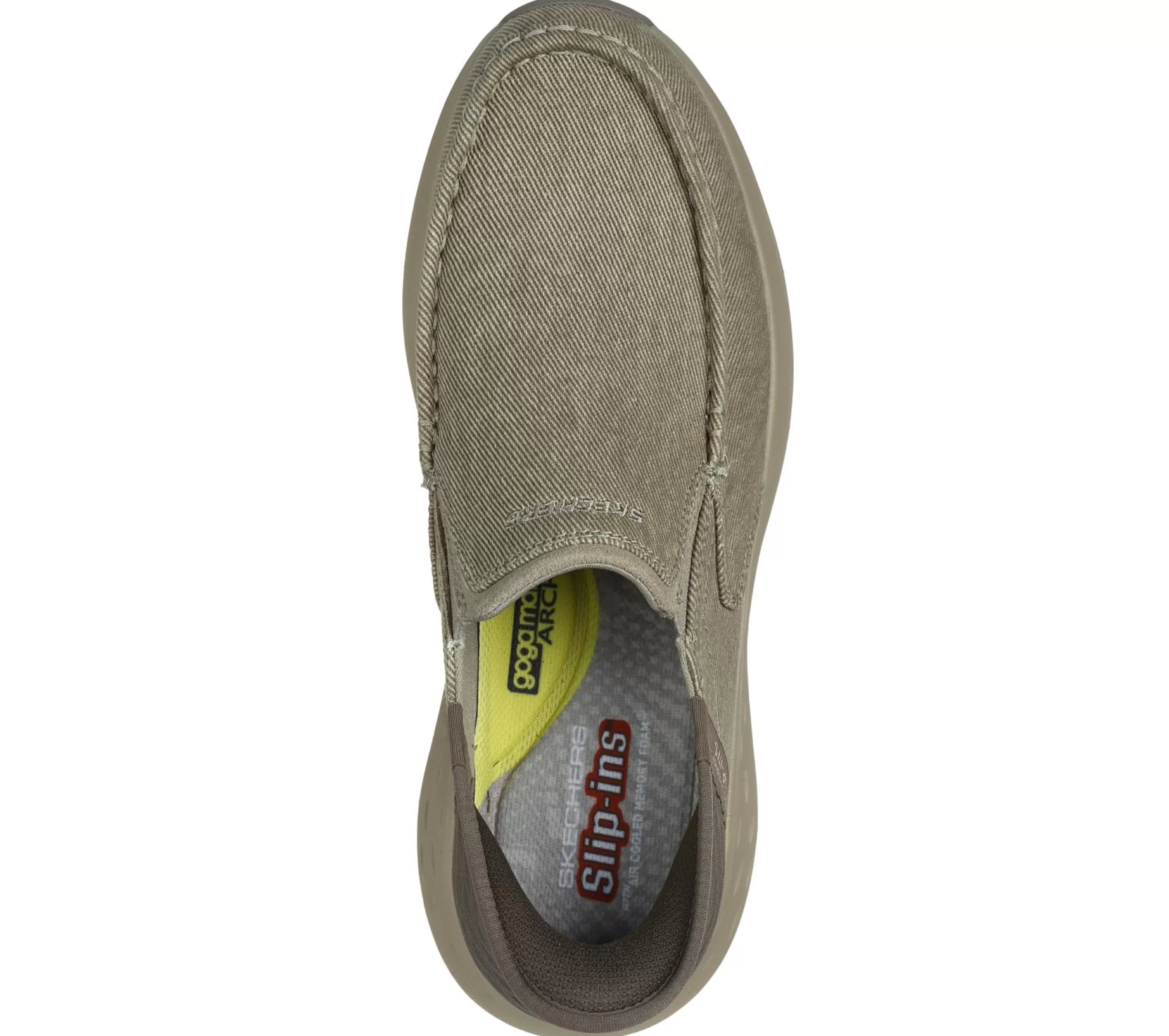 SKECHERS Nette Schoenen | Canvas Schoenen^ Slip-ins RF: Parson - Dewitt TAUPE