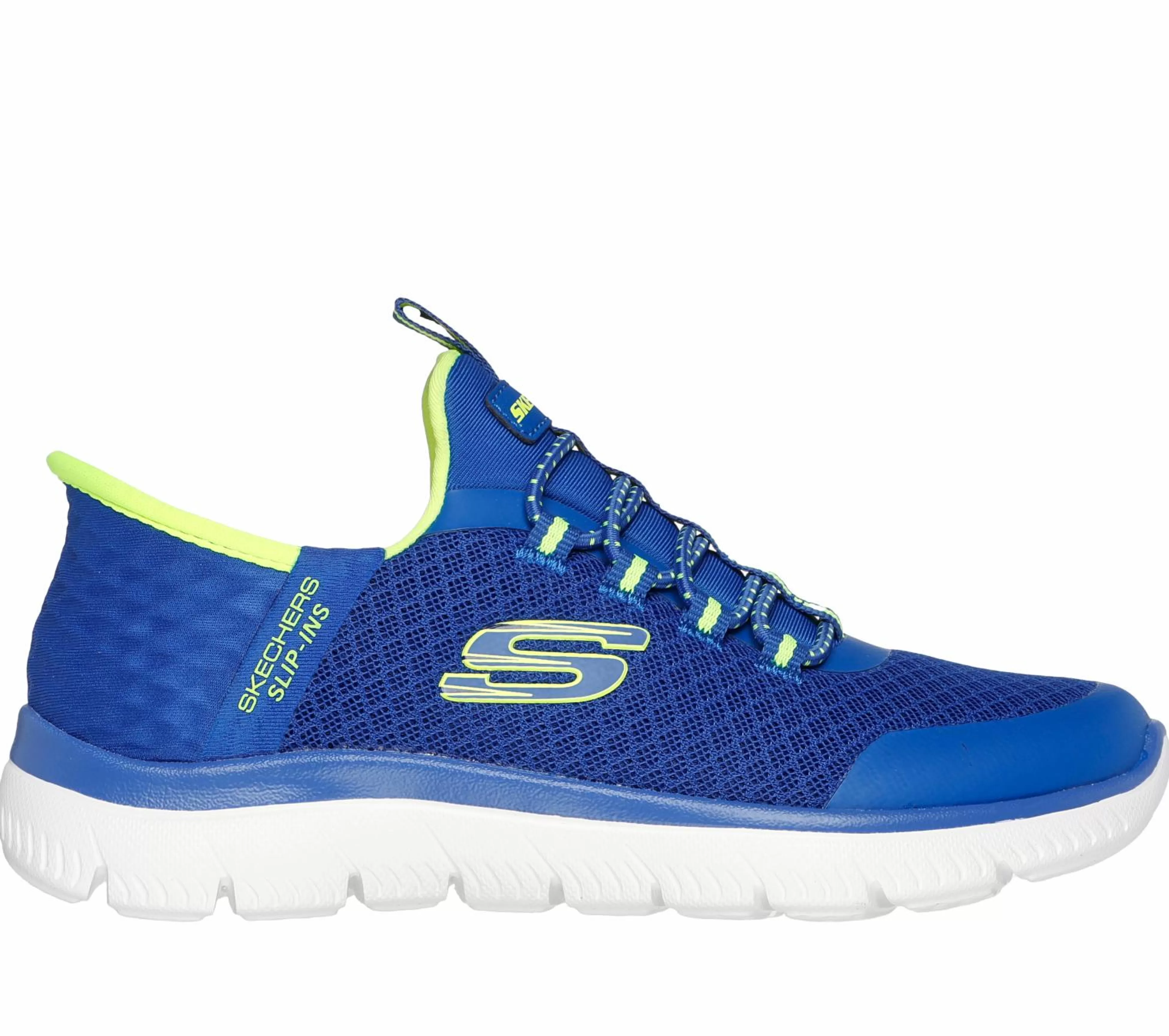 SKECHERS Instappers | Hands Free Slip-Ins^ Slip-ins: Summits - High Range BLAUW / LIMOEN