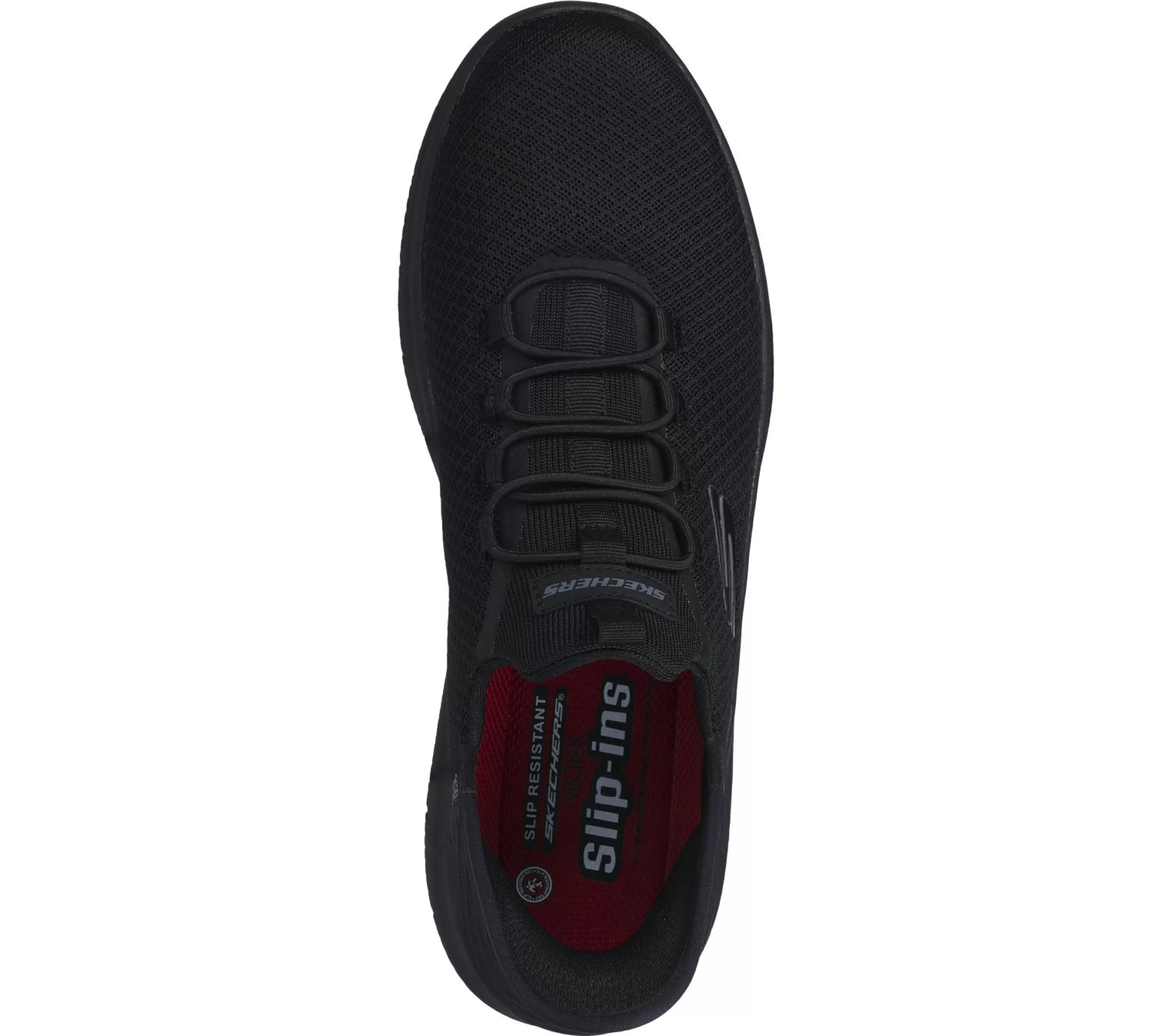 SKECHERS Work | Instappers^ Slip-ins Work Slip-Resistant: Summits - Colsin ZWART