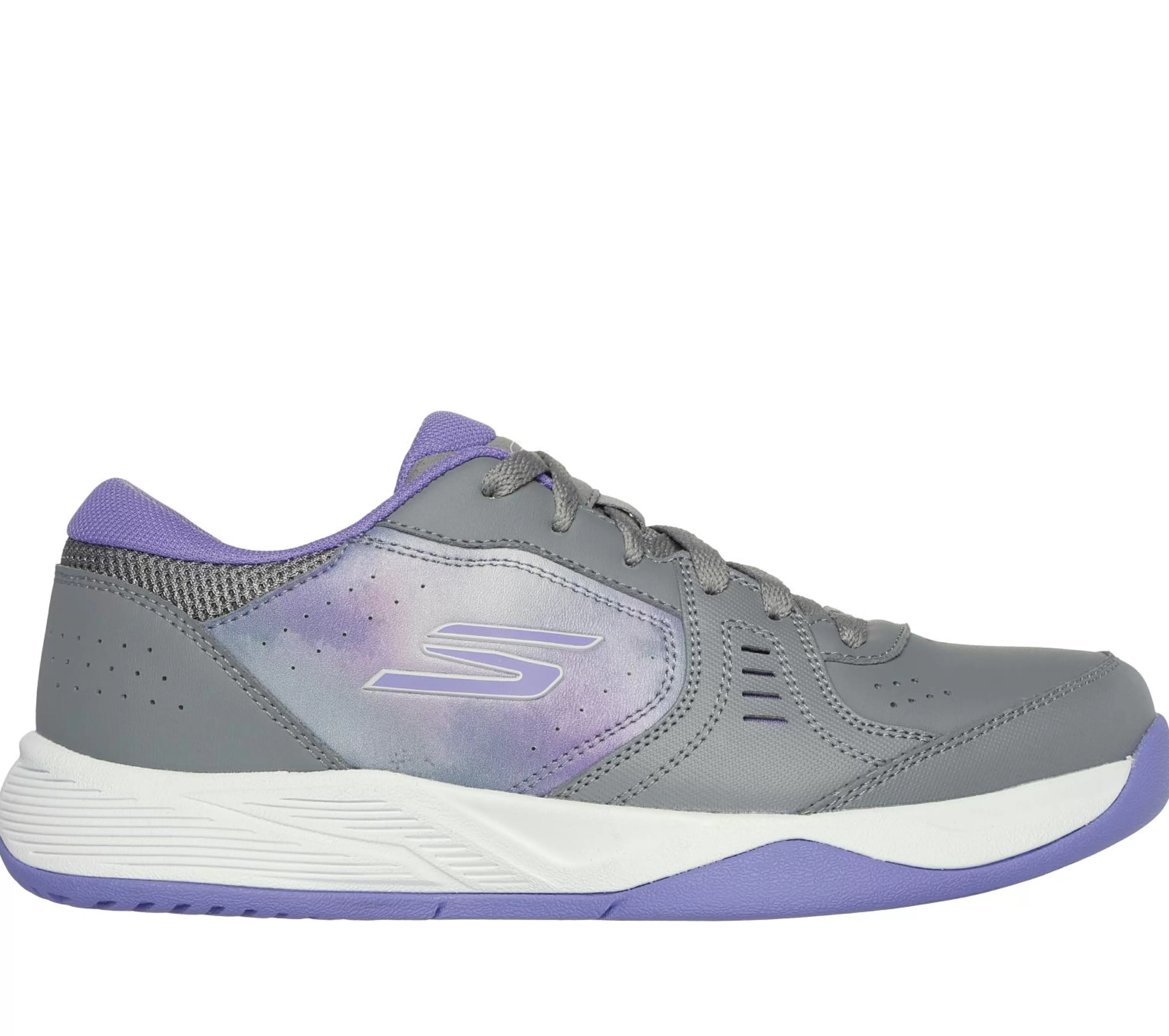 SKECHERS Veterschoenen | Sportieve Sneakers^ Viper Court Smash - Pickleball GRIJS / PURPER