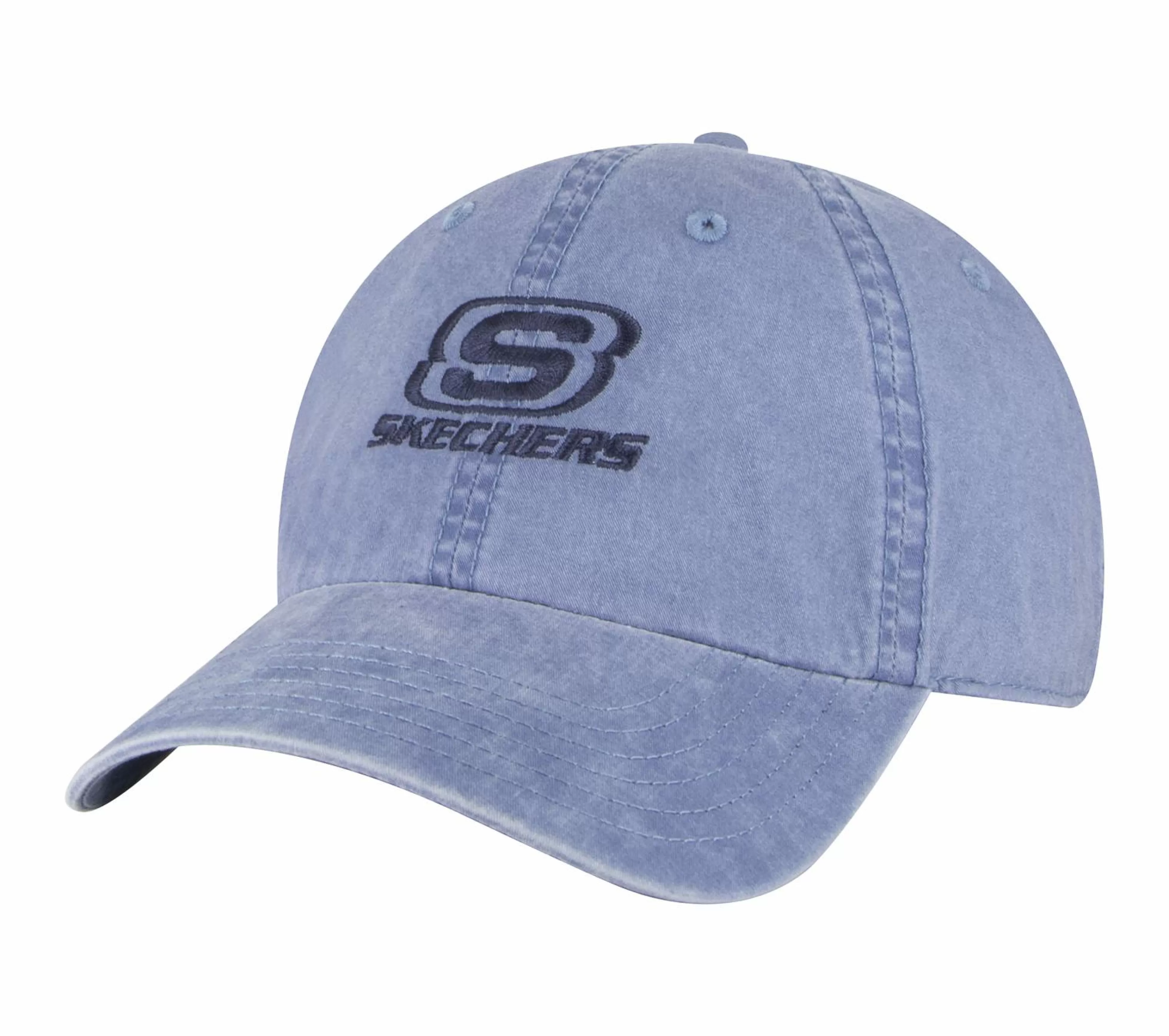 SKECHERS Petten^ Washed Dad Hat BLAUW