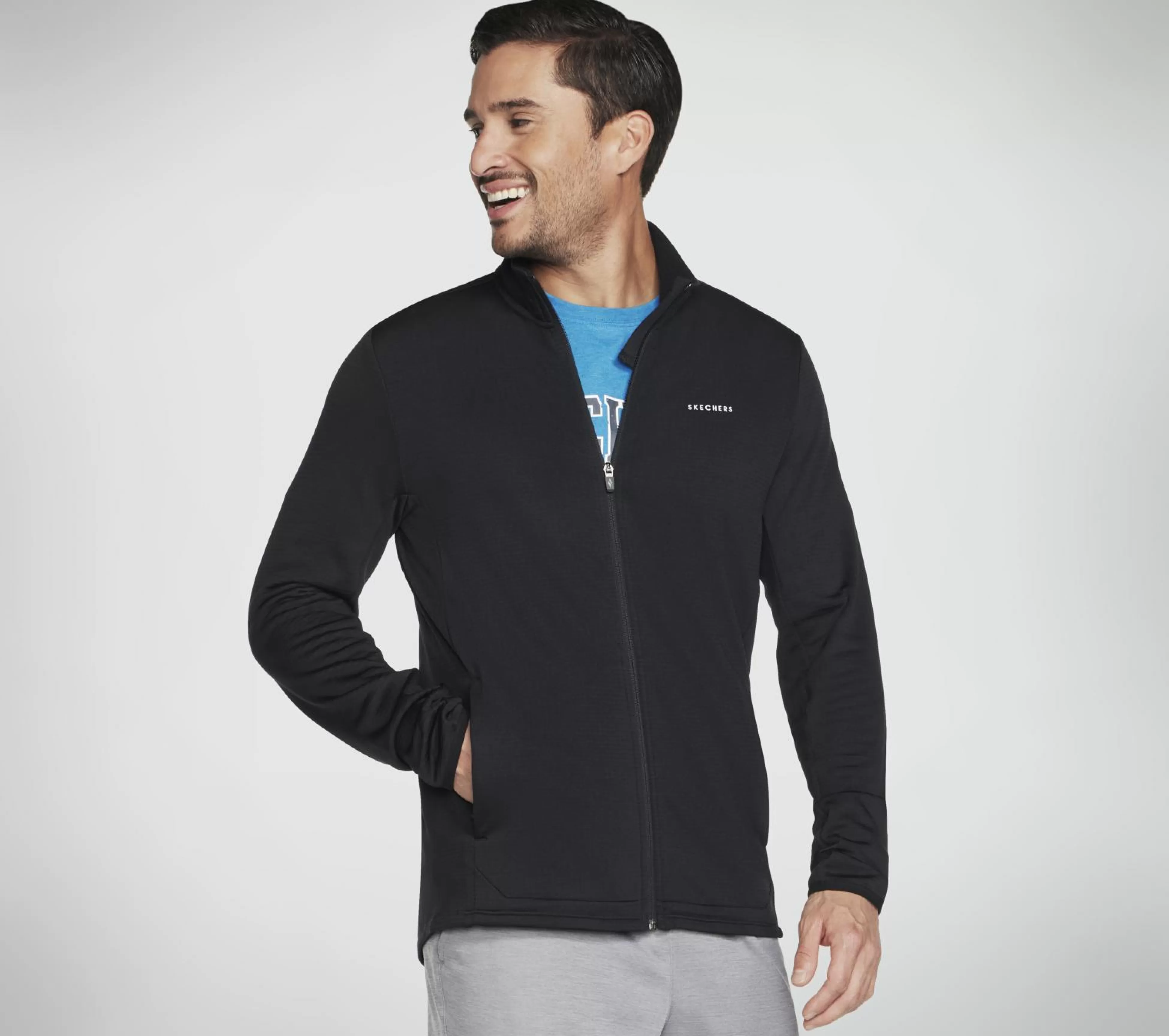 SKECHERS Tops | Tops^SKECH-KNITS ULTRA GO Thermal Full Zip Jacket ZWART