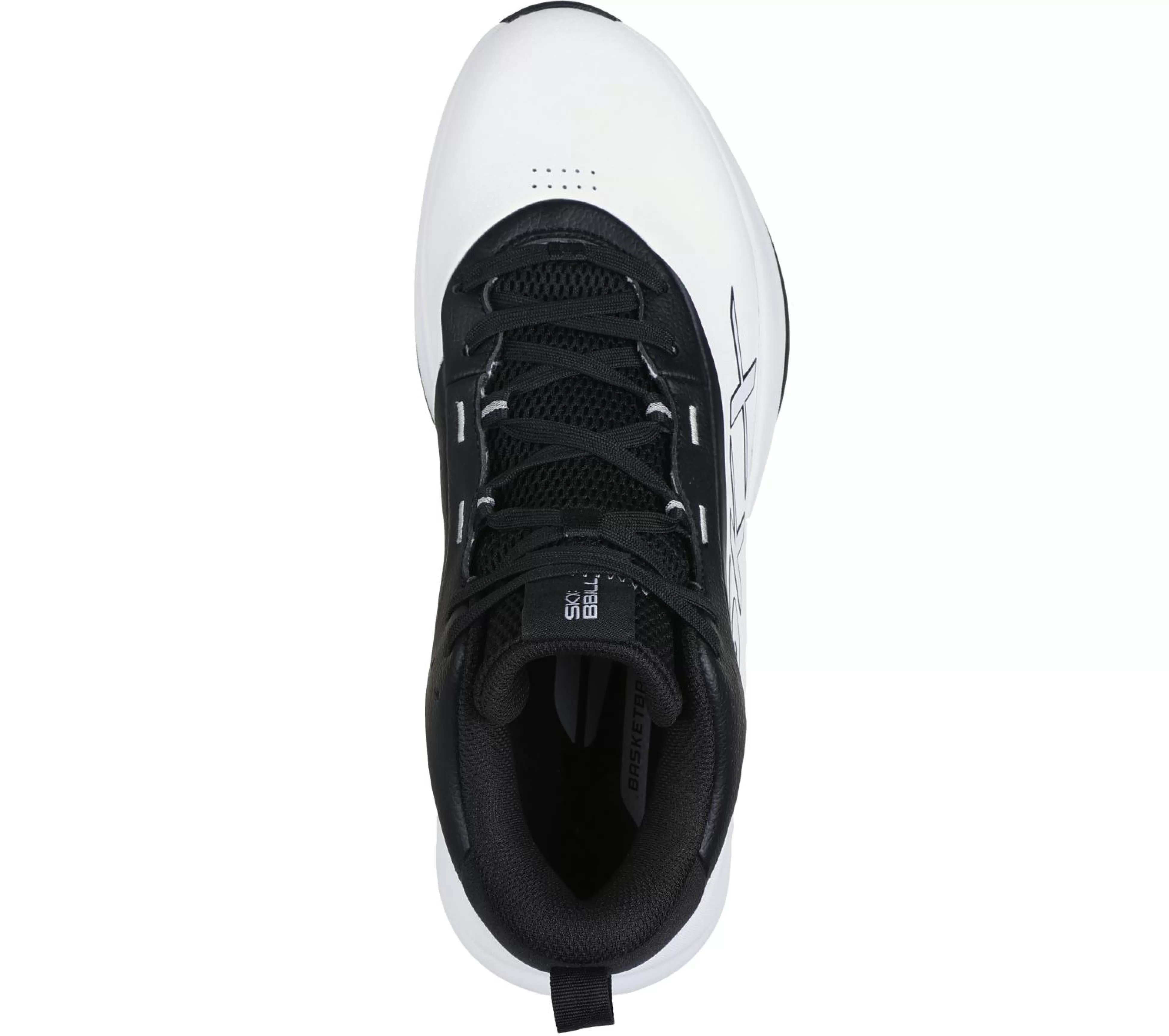 SKECHERS Sportieve Sneakers^SKX LEAGUE WIT / ZWART