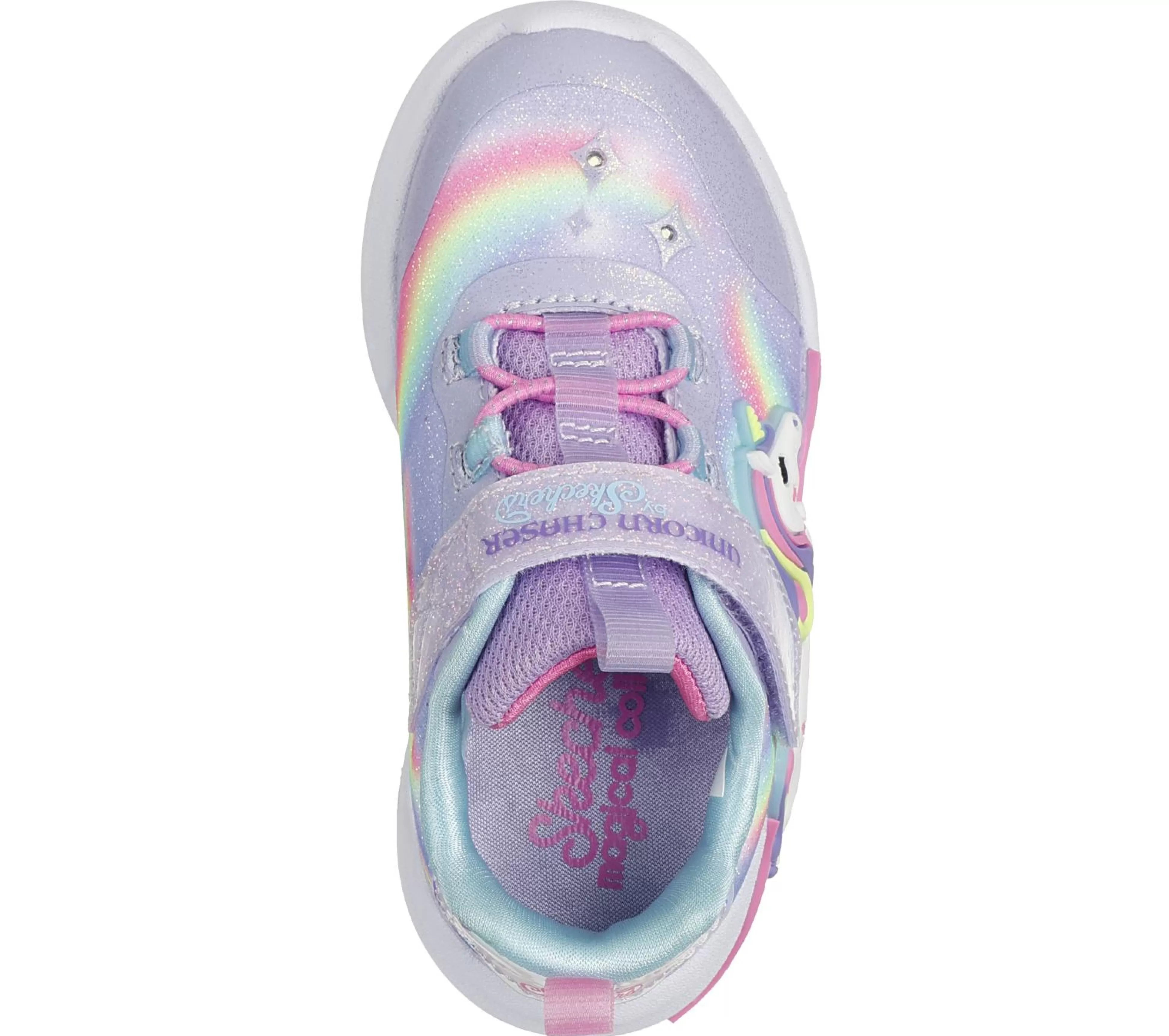 SKECHERS Lichtjes Schoenen | Sneakers^S-Lights: Unicorn Chaser LAVENDEL / MULTI