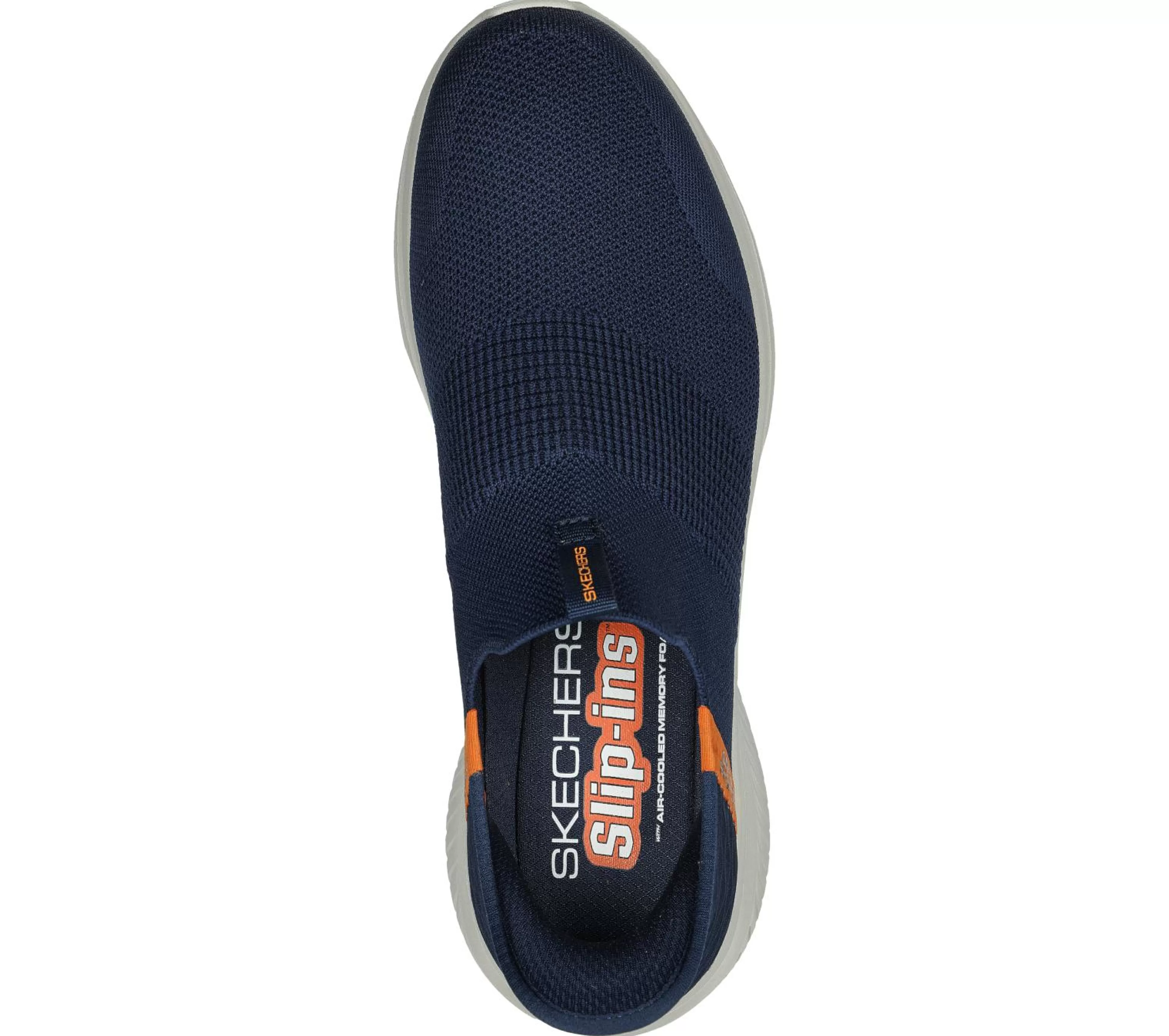 SKECHERS Instappers | Sportieve Sneakers^Slip-ins: Ultra Flex 3.0 - Viewpoint MARINE / ORANJE