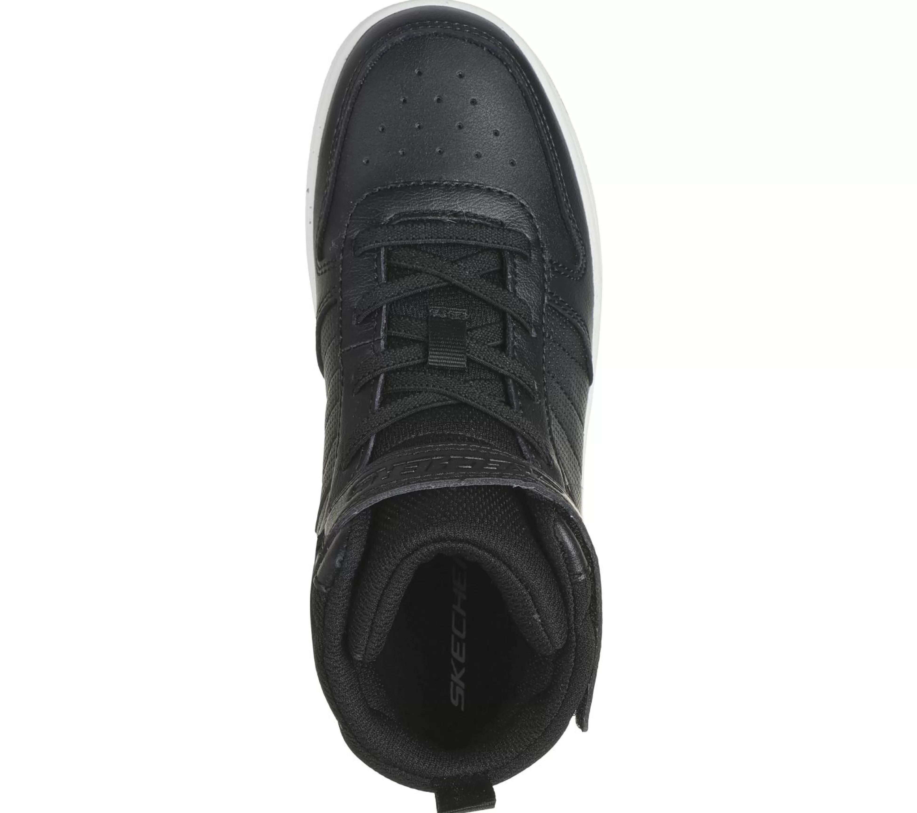 SKECHERS Instappers | Sneakers^Smooth Street - Vorrez ZWART / WIT