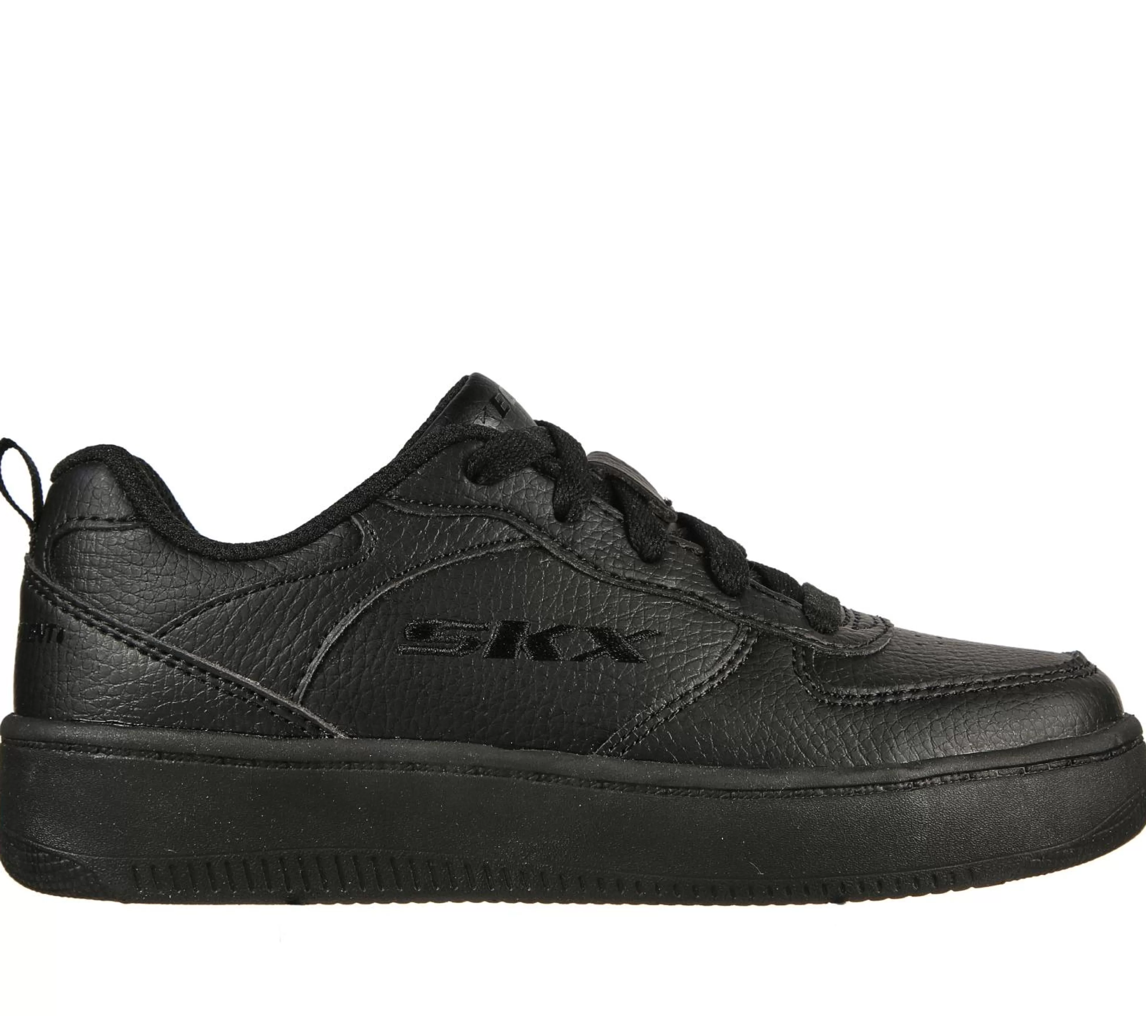 SKECHERS Veterschoenen | Sneakers^Sport Court 92 ZWART