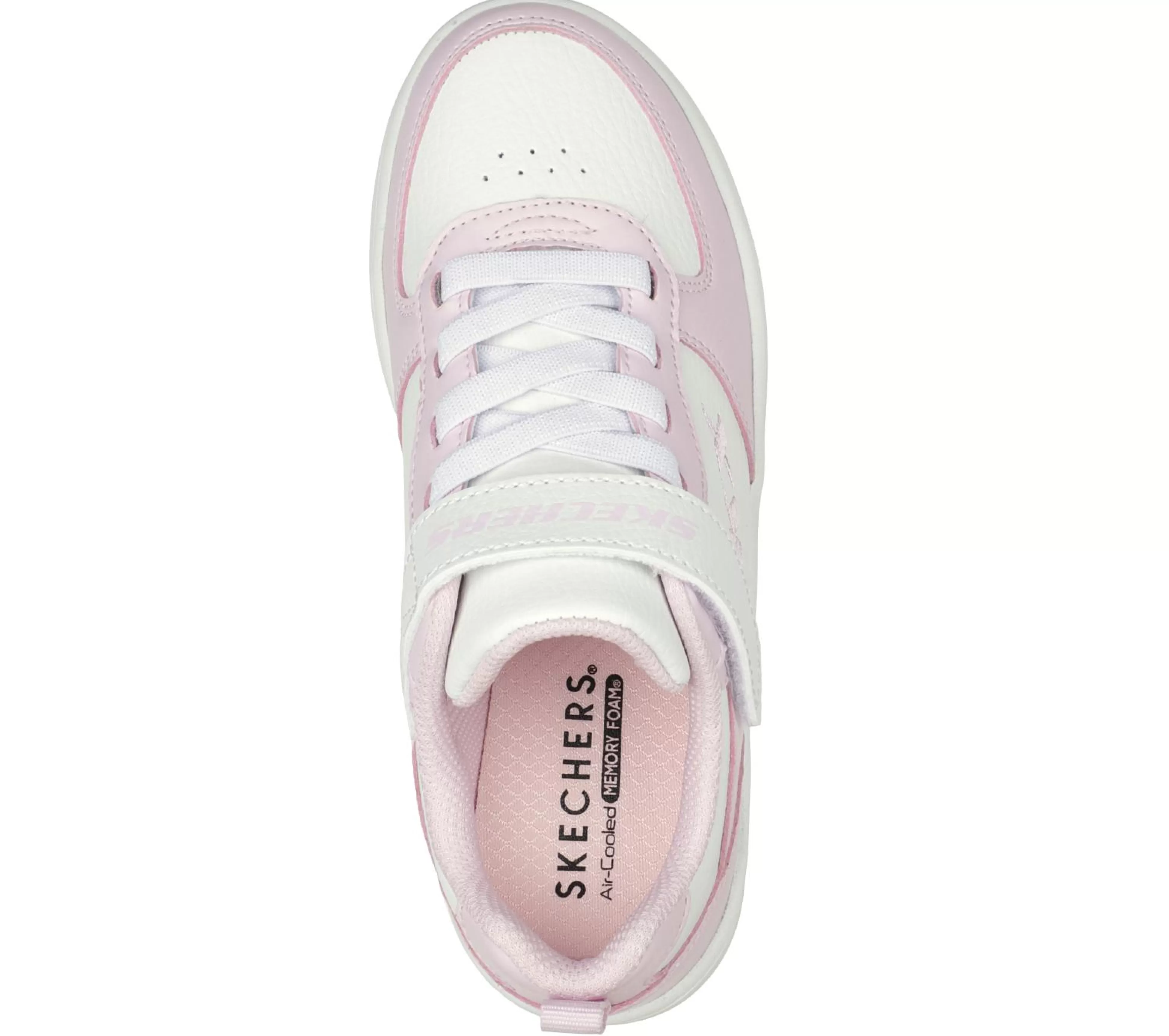 SKECHERS Instappers | Sneakers^Sport Court 92 WIT / ROZE